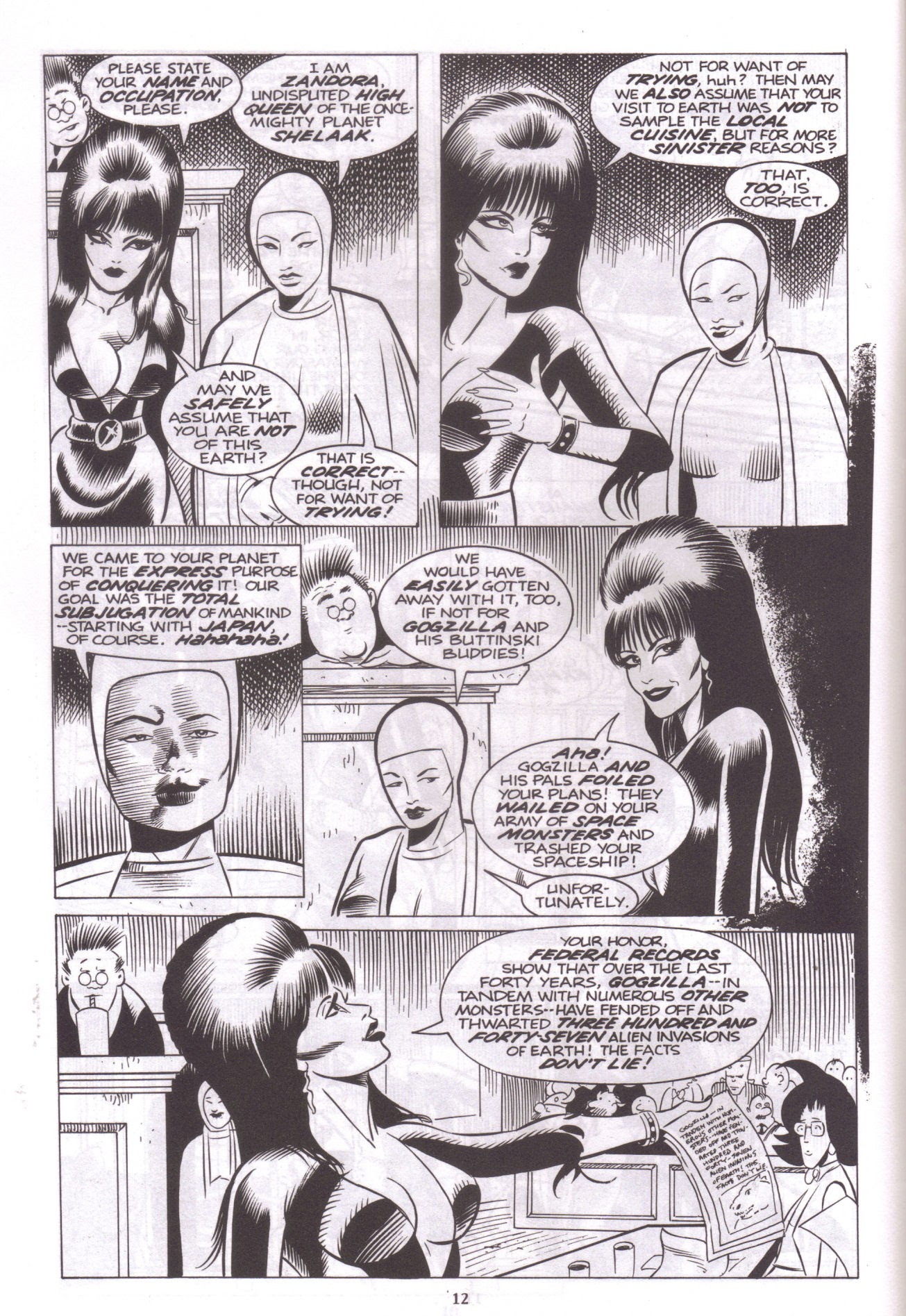 Read online Elvira, Mistress of the Dark comic -  Issue #29 - 14
