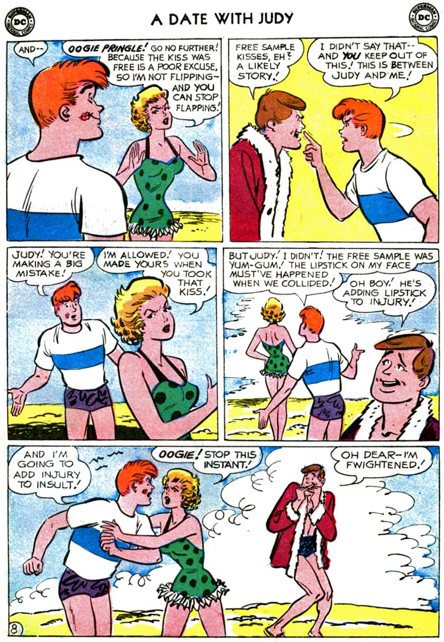 Read online A Date with Judy comic -  Issue #77 - 10
