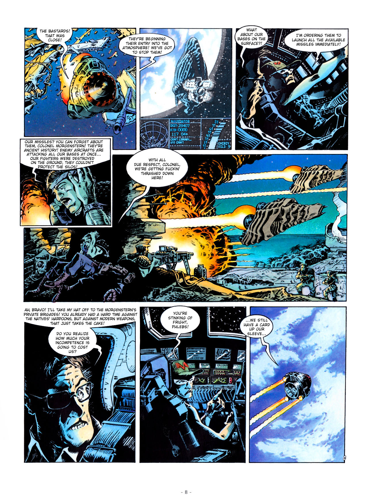 Read online Aquablue comic -  Issue #3 - 9