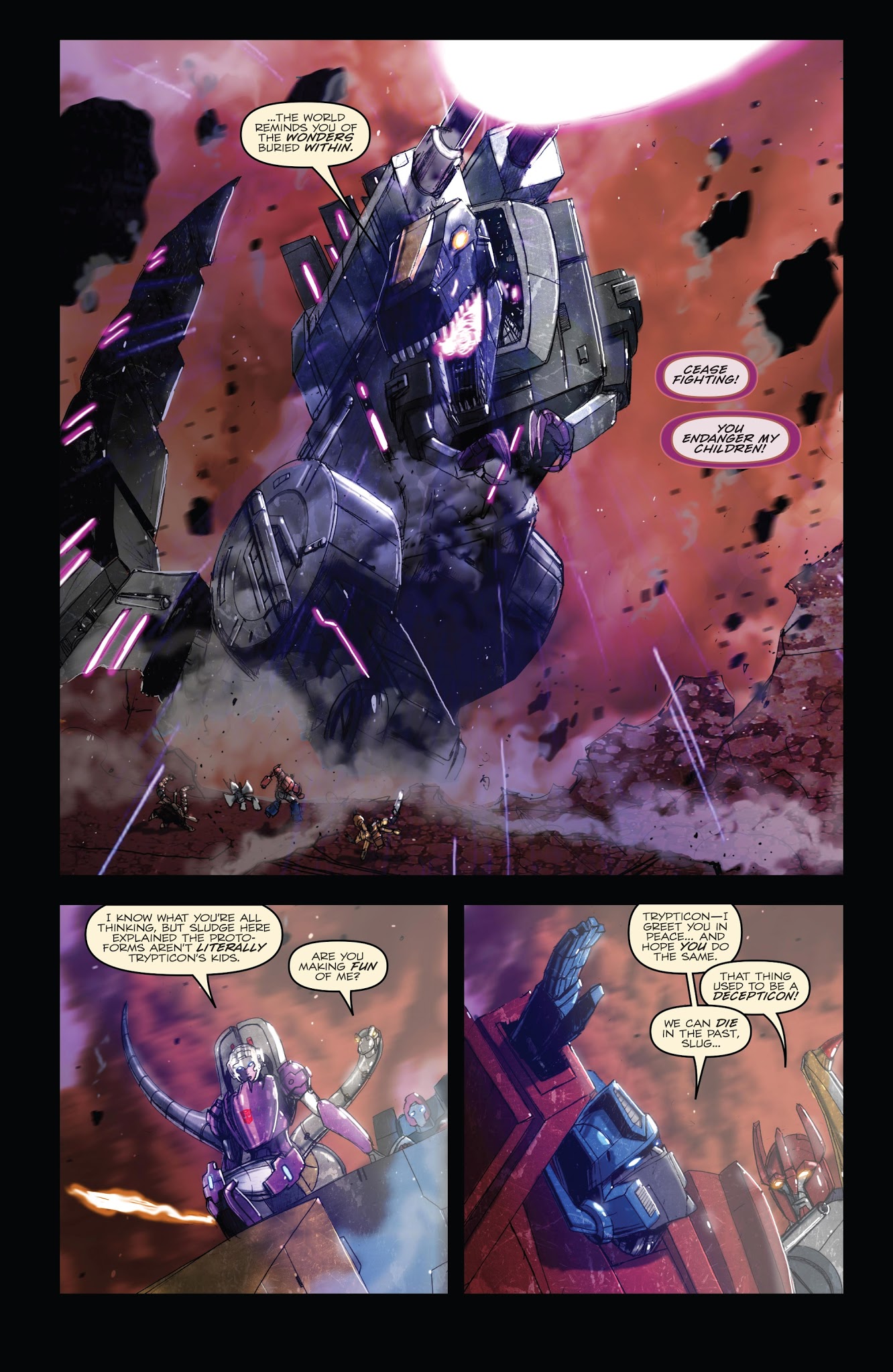 Read online Optimus Prime comic -  Issue #14 - 18