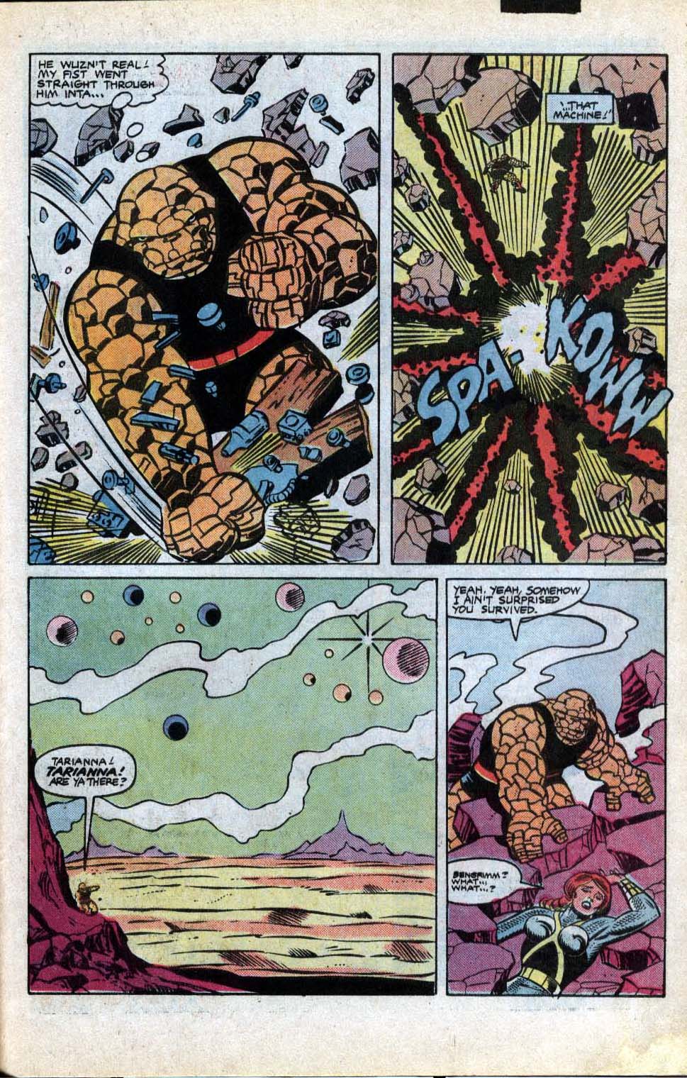 Read online The Thing comic -  Issue #13 - 21