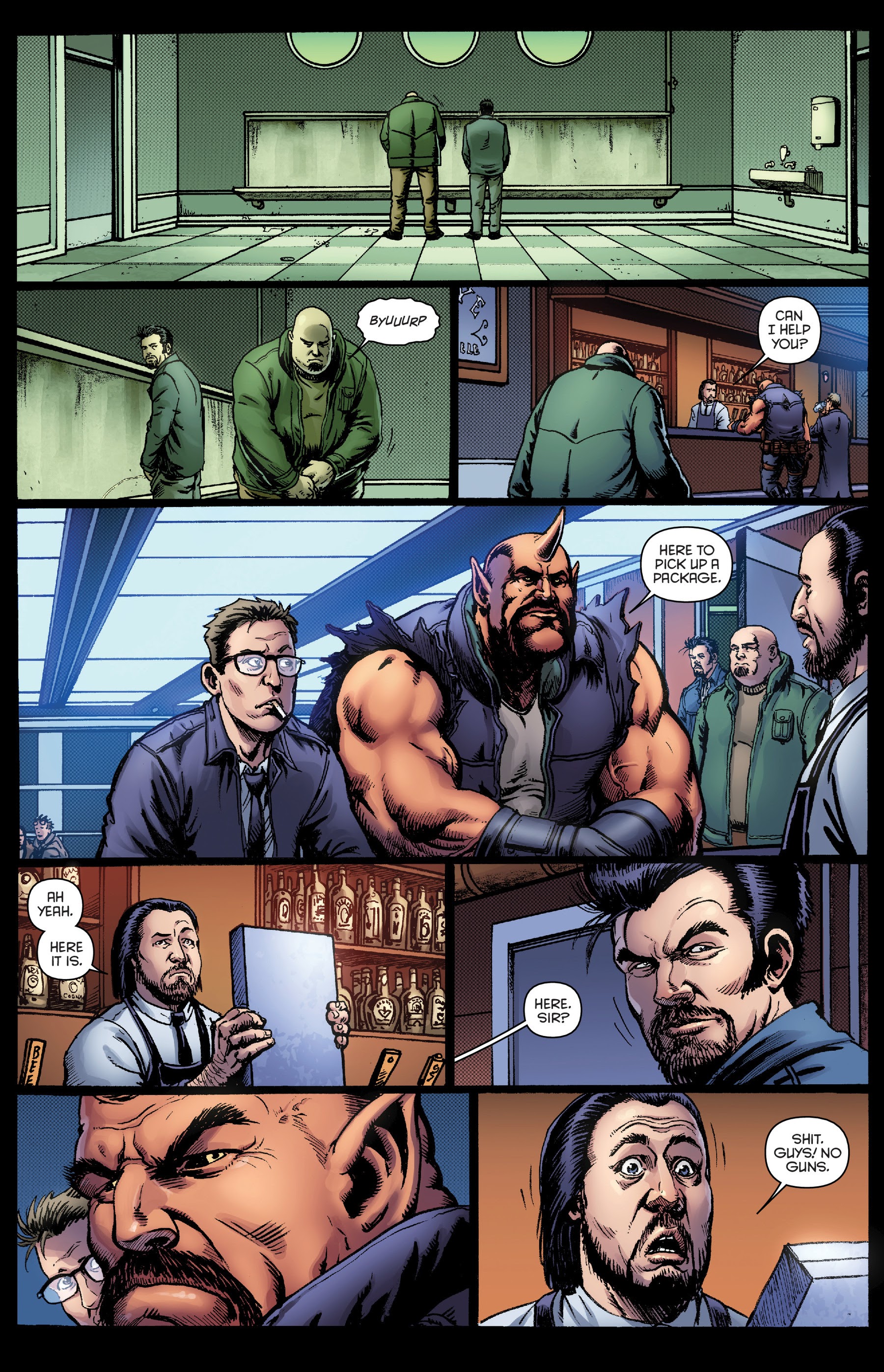 Read online Space Bastards comic -  Issue #1 - 20