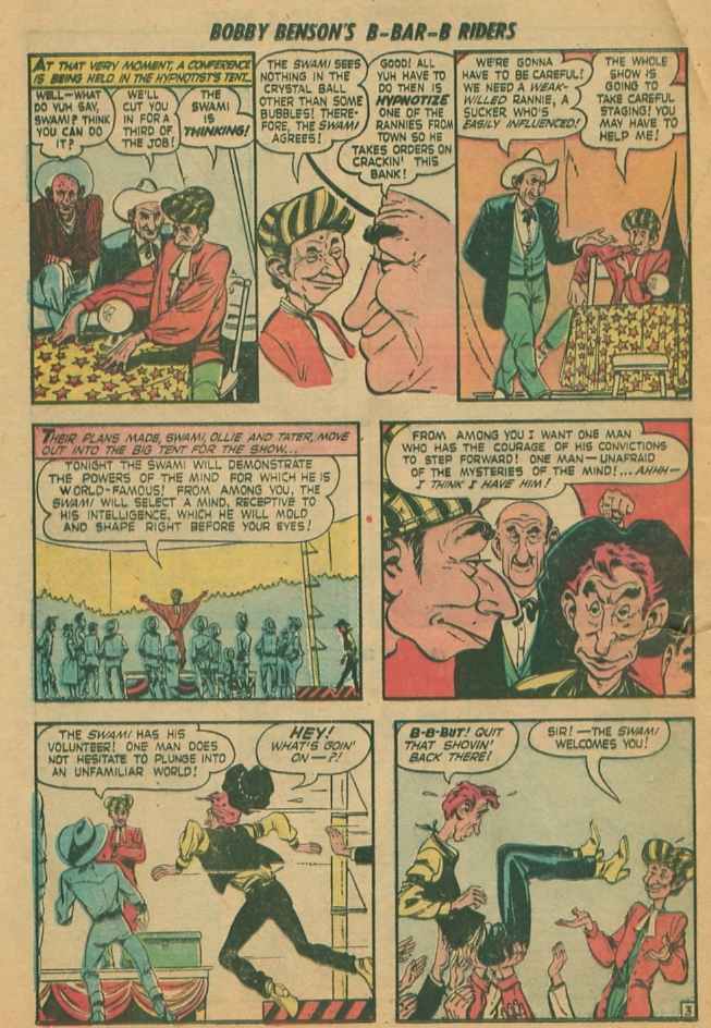 Read online Bobby Benson's B-Bar-B Riders comic -  Issue #11 - 28