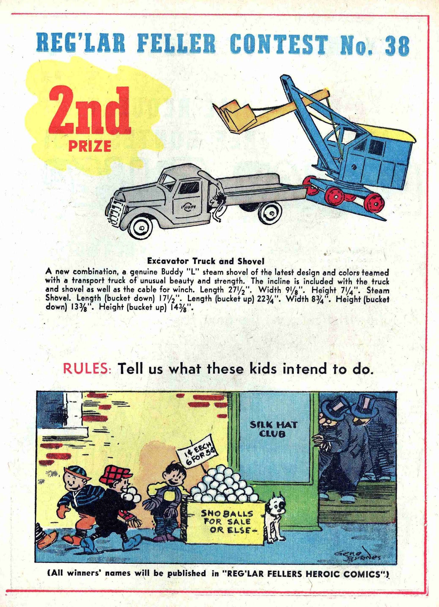 Read online Reg'lar Fellers Heroic Comics comic -  Issue #8 - 33