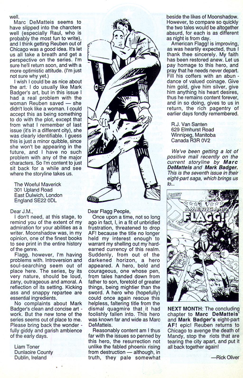 Read online American Flagg! comic -  Issue #44 - 33