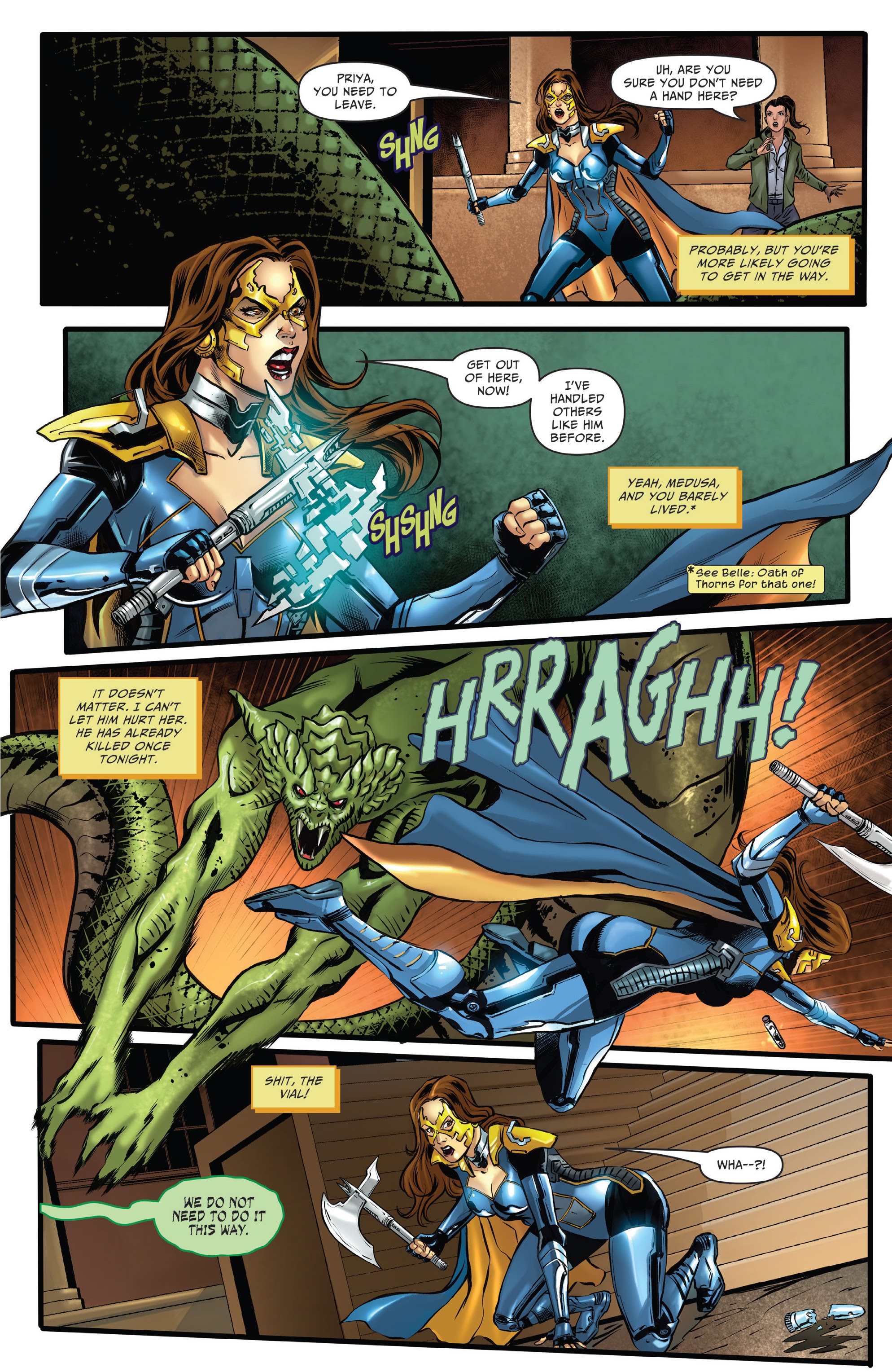 Read online Belle: King of Serpents comic -  Issue # Full - 11