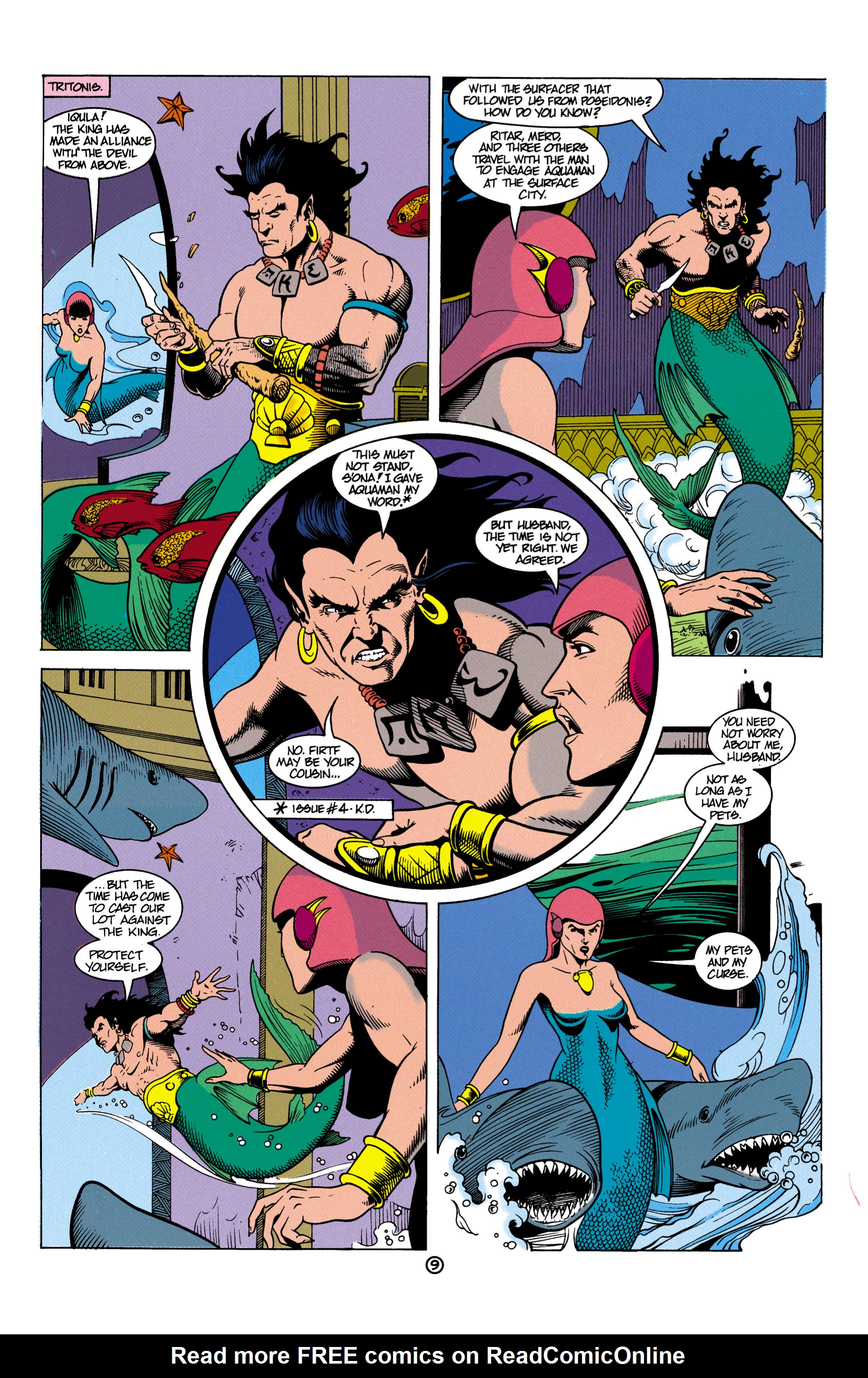 Read online Aquaman (1991) comic -  Issue #5 - 10