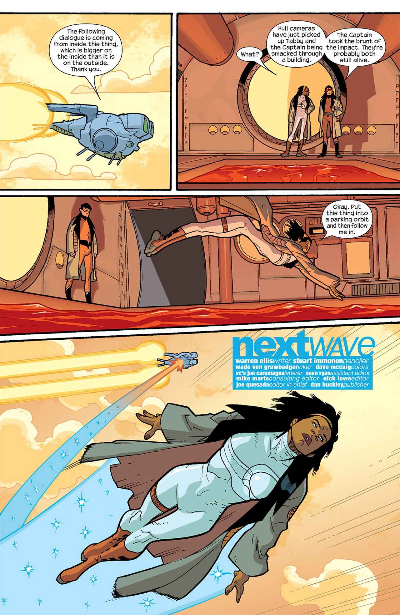 Read online Nextwave: Agents Of H.A.T.E. comic -  Issue #2 - 9