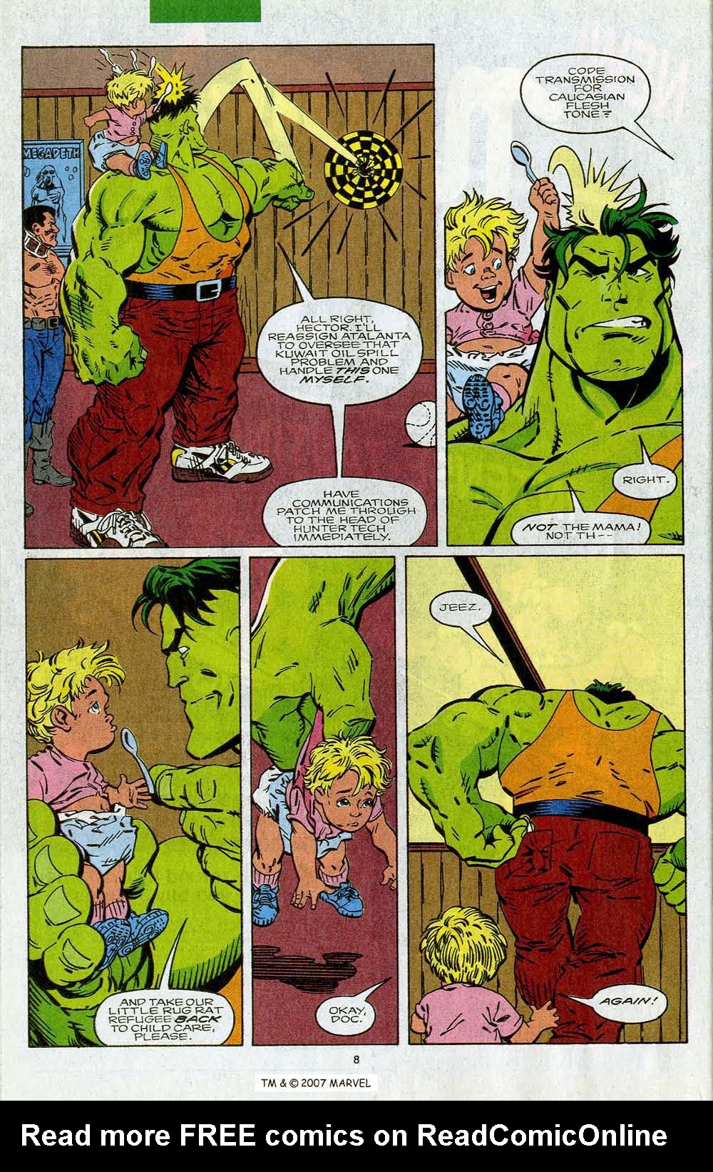 Read online The Incredible Hulk Annual comic -  Issue #19 - 10