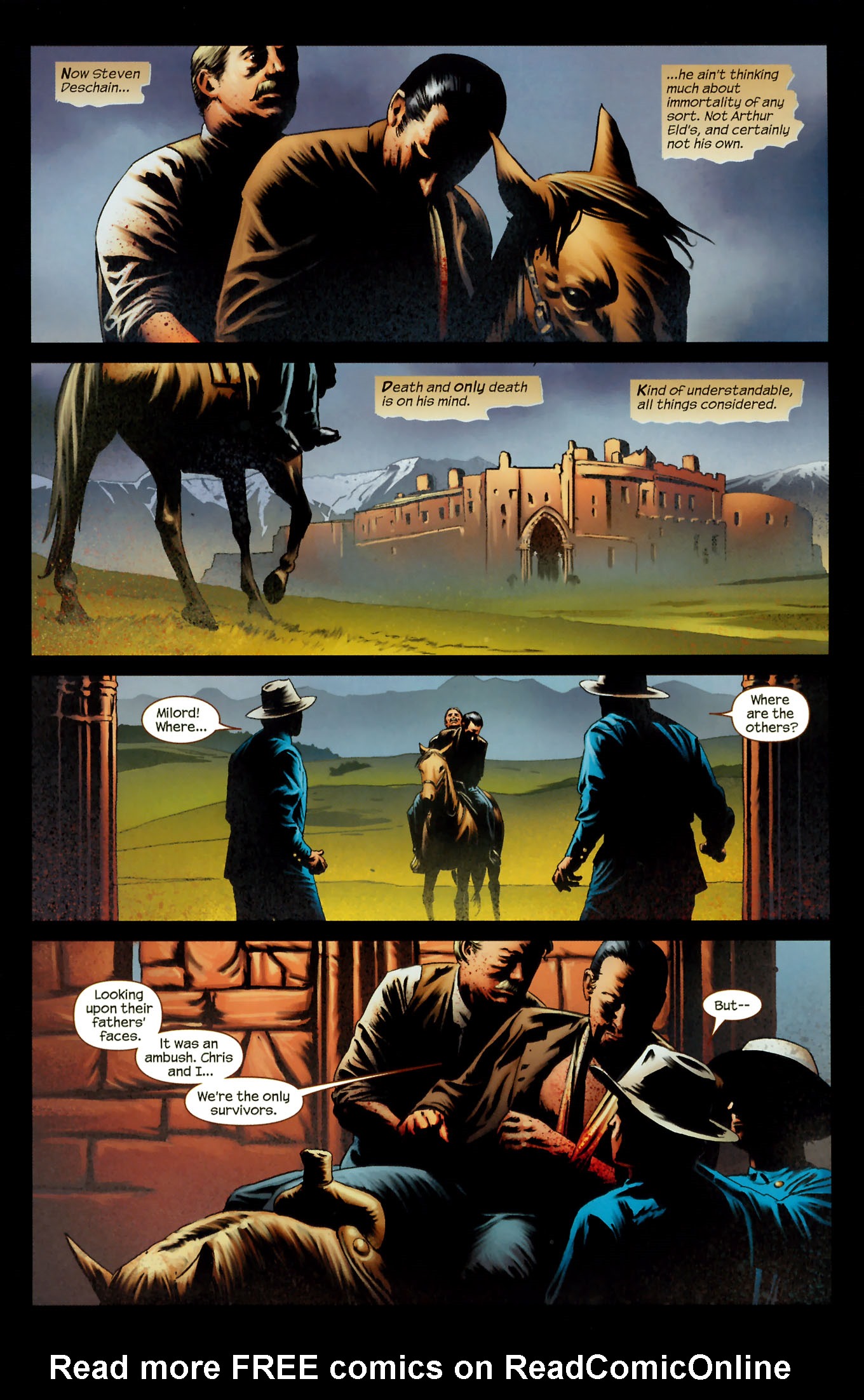 Read online Dark Tower: Fall of Gilead comic -  Issue #5 - 7