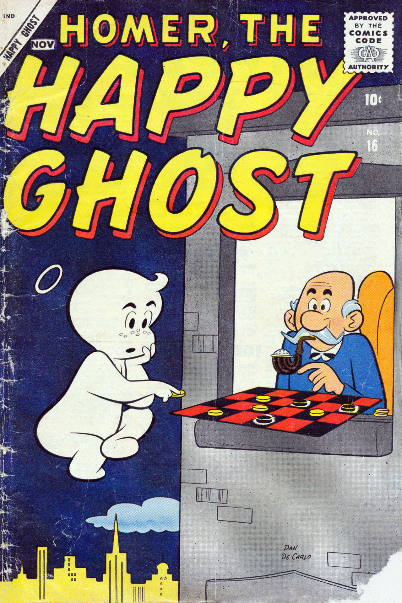 Read online Homer, the Happy Ghost comic -  Issue #16 - 1