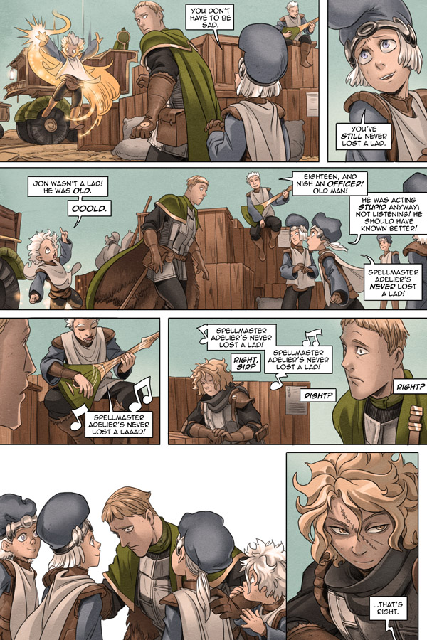 Read online Unsounded comic -  Issue #14 - 128