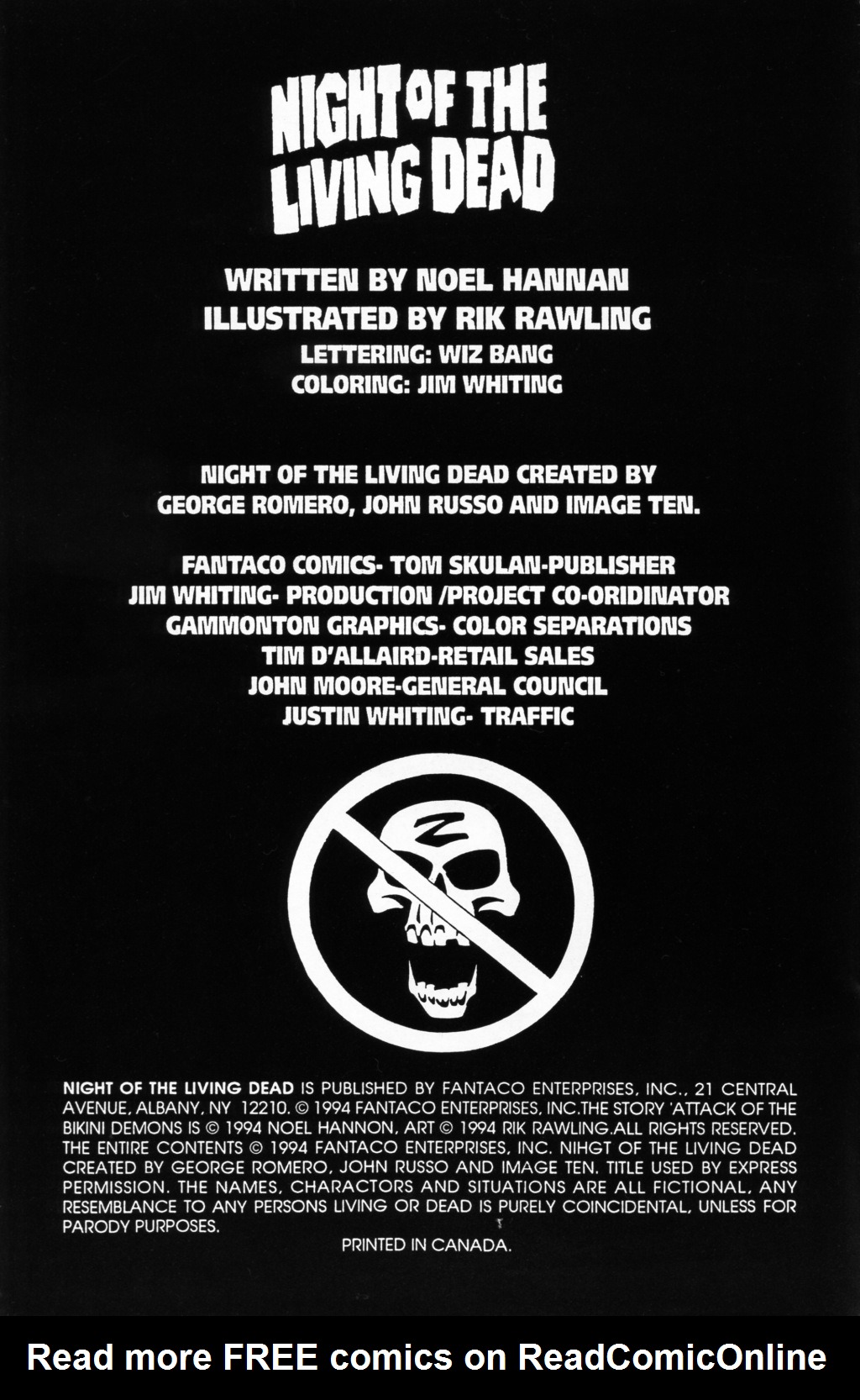 Read online Night of the Living Dead (1994) comic -  Issue #0 - 2