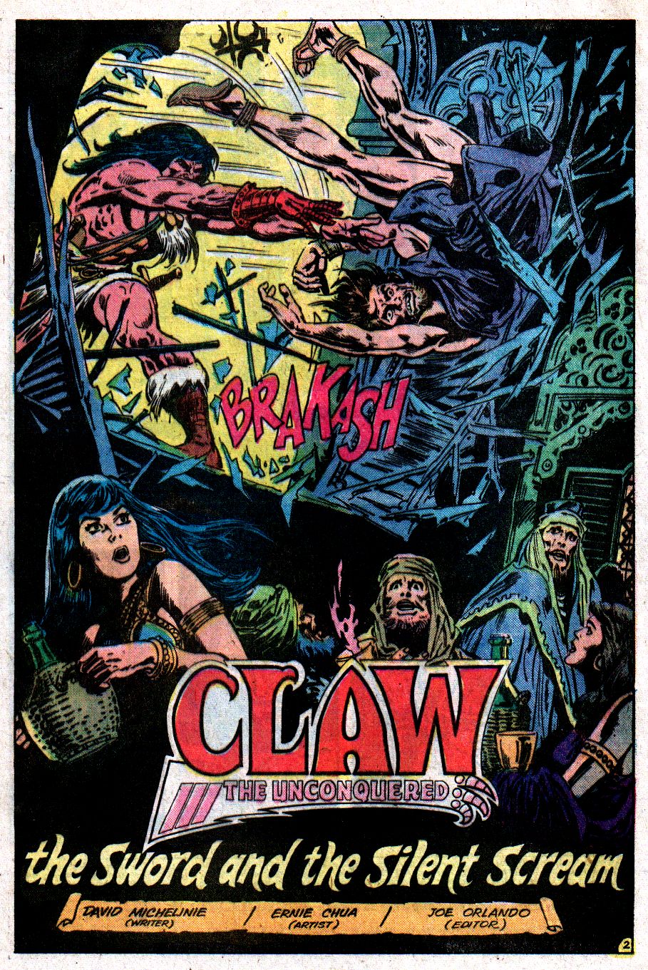 Read online Claw  The Unconquered comic -  Issue #1 - 4