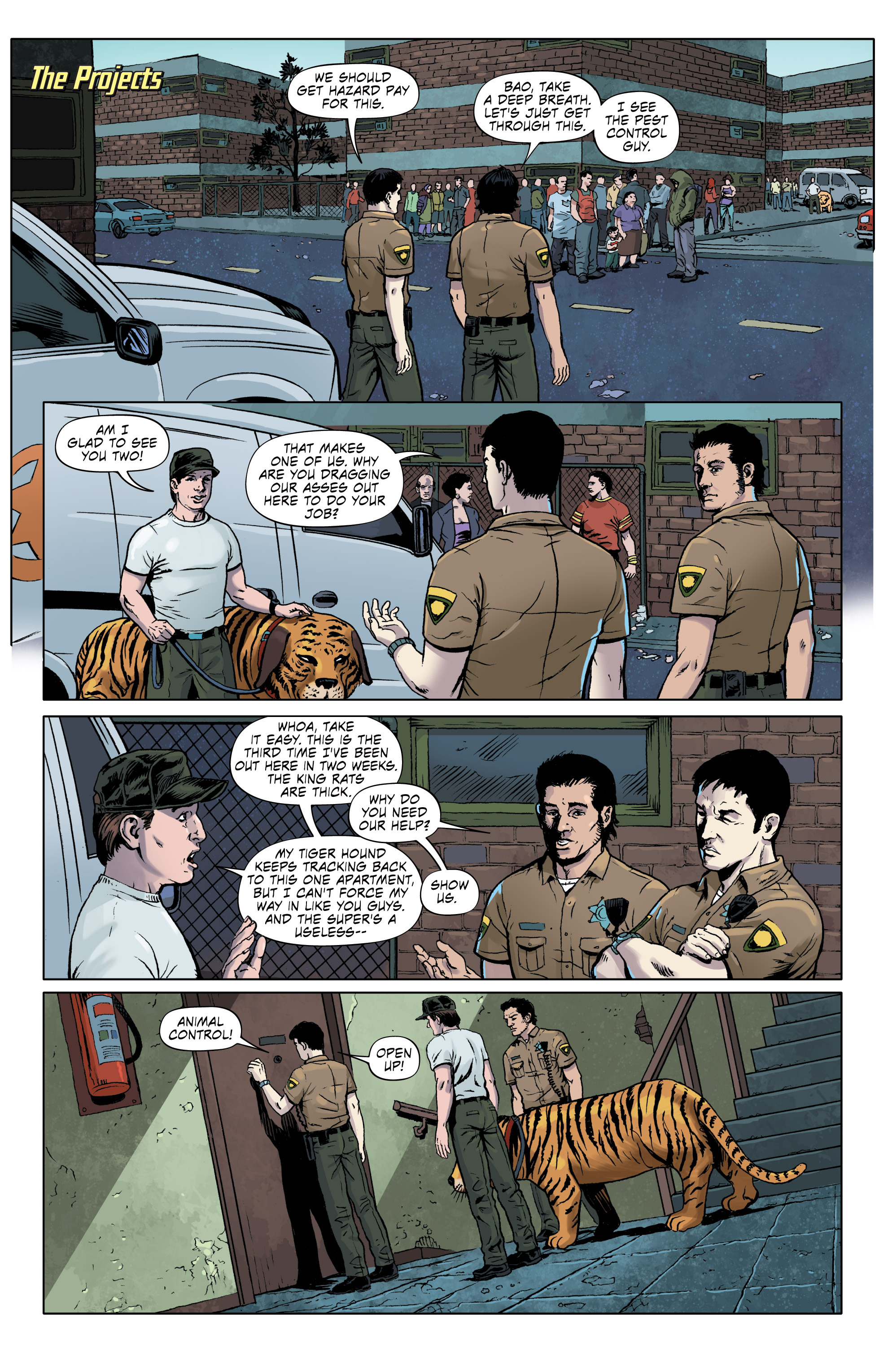Read online Creature Cops: Special Varmint Unit comic -  Issue #1 - 17