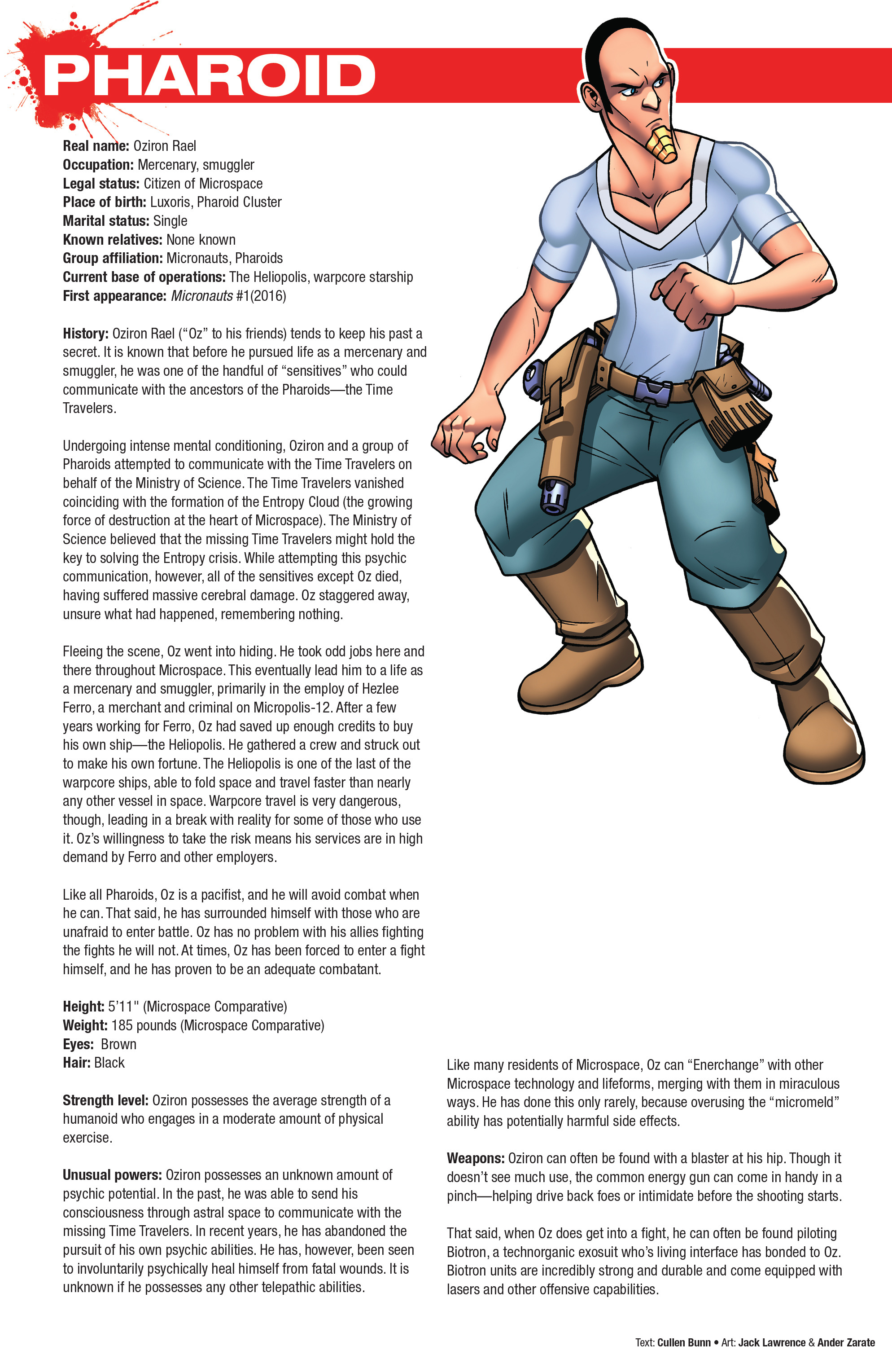 Read online Micronauts (2016) comic -  Issue # Annual 1 - 39