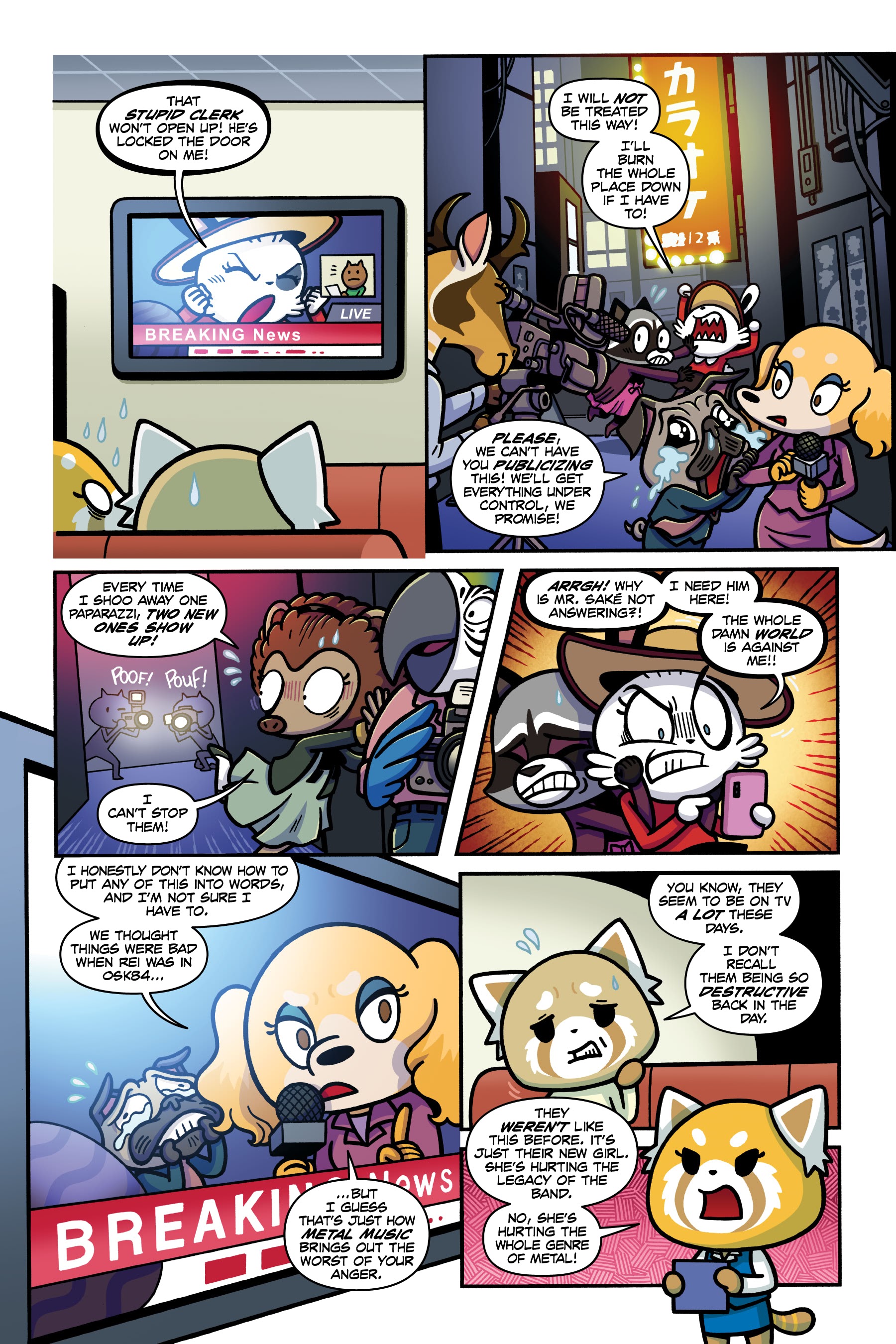 Read online Aggretsuko: Little Rei of Sunshine comic -  Issue # TPB - 58