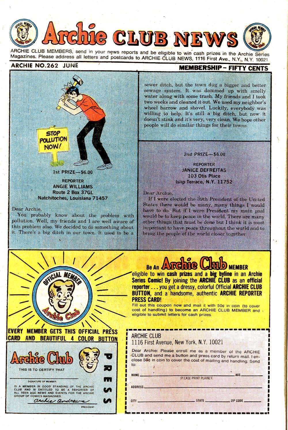 Read online Archie (1960) comic -  Issue #262 - 26