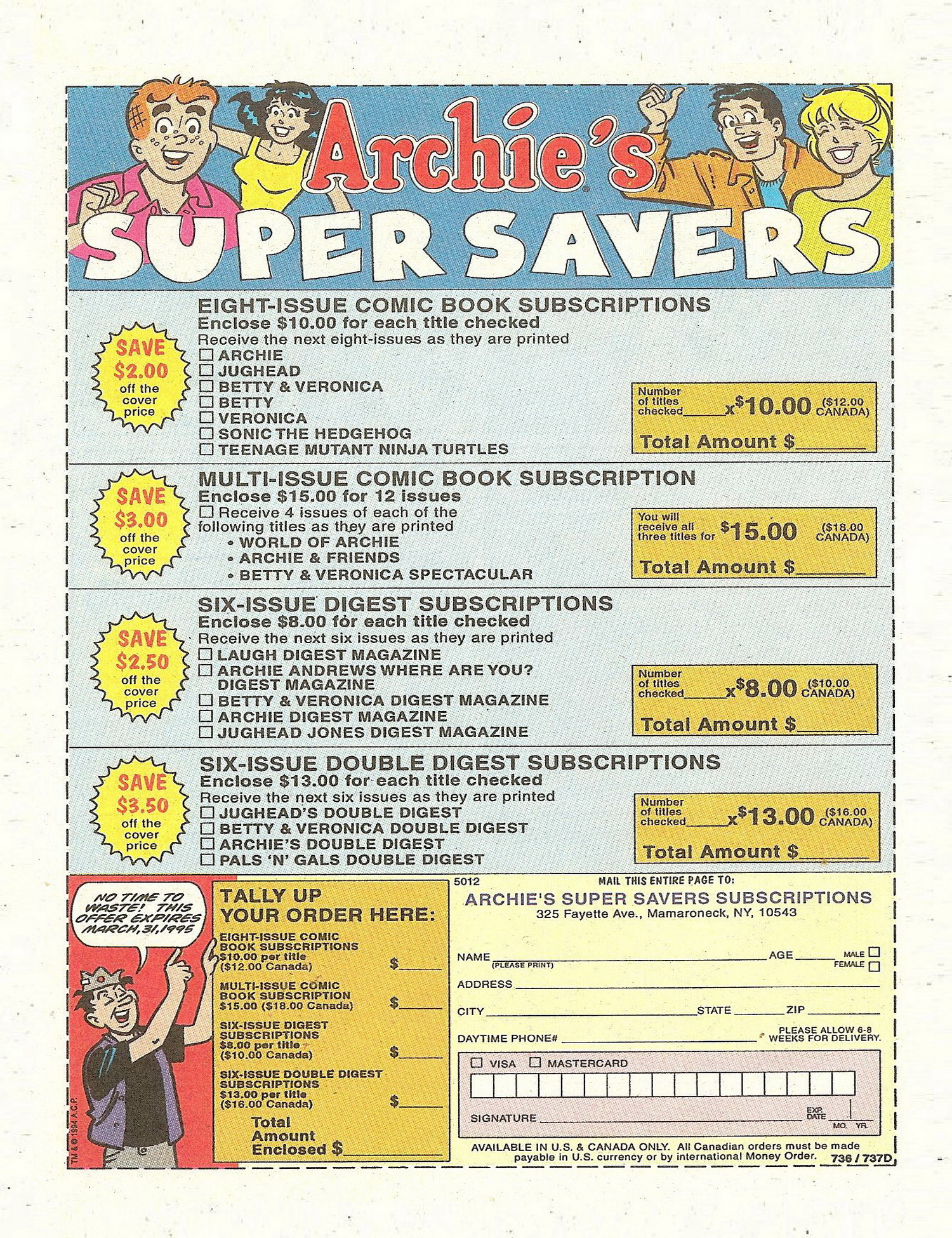 Read online Jughead Jones Comics Digest comic -  Issue #94 - 98