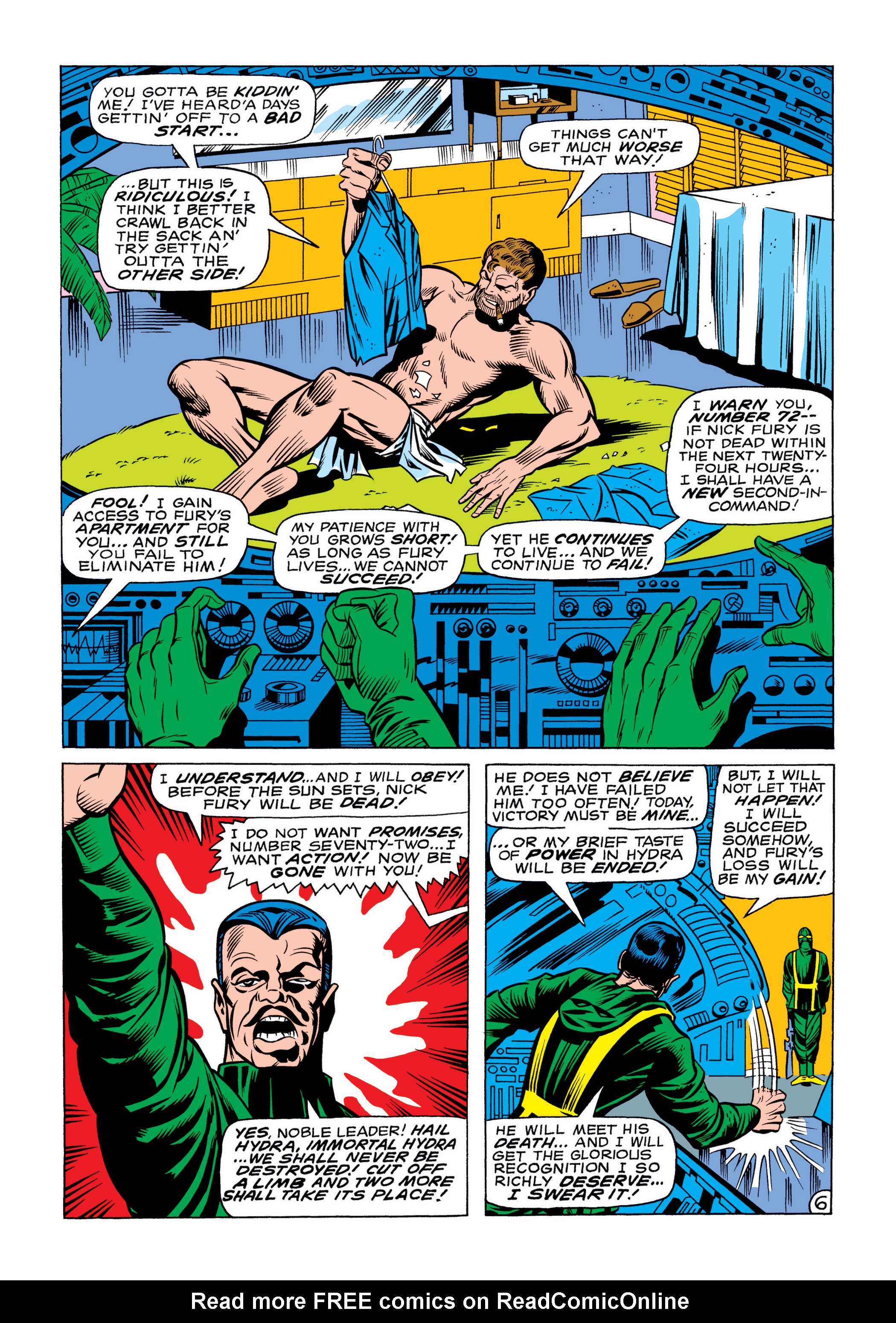 Read online Marvel Masterworks: Nick Fury, Agent of S.H.I.E.L.D. comic -  Issue # TPB 3 (Part 3) - 20