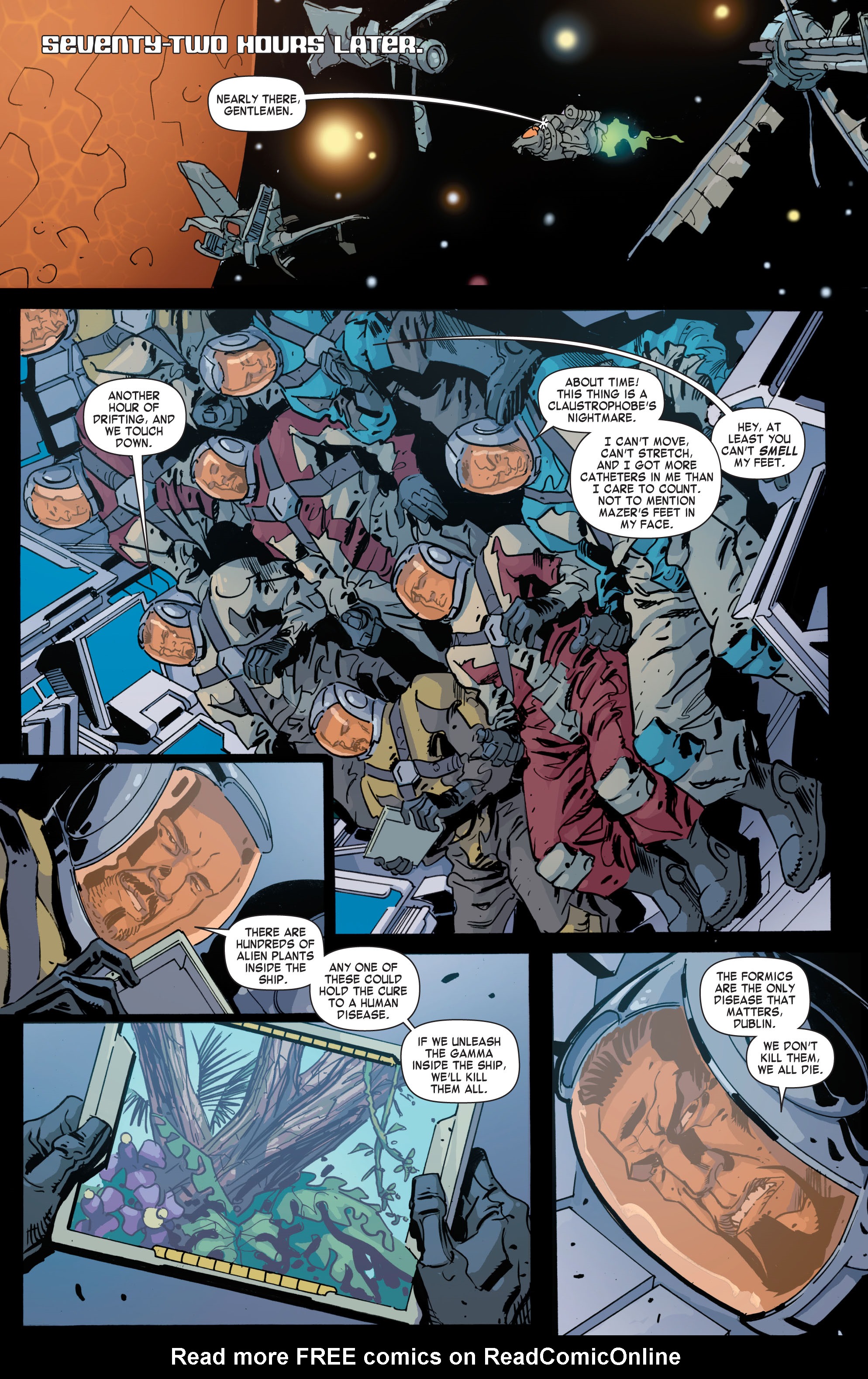 Read online Formic Wars: Silent Strike comic -  Issue #3 - 10