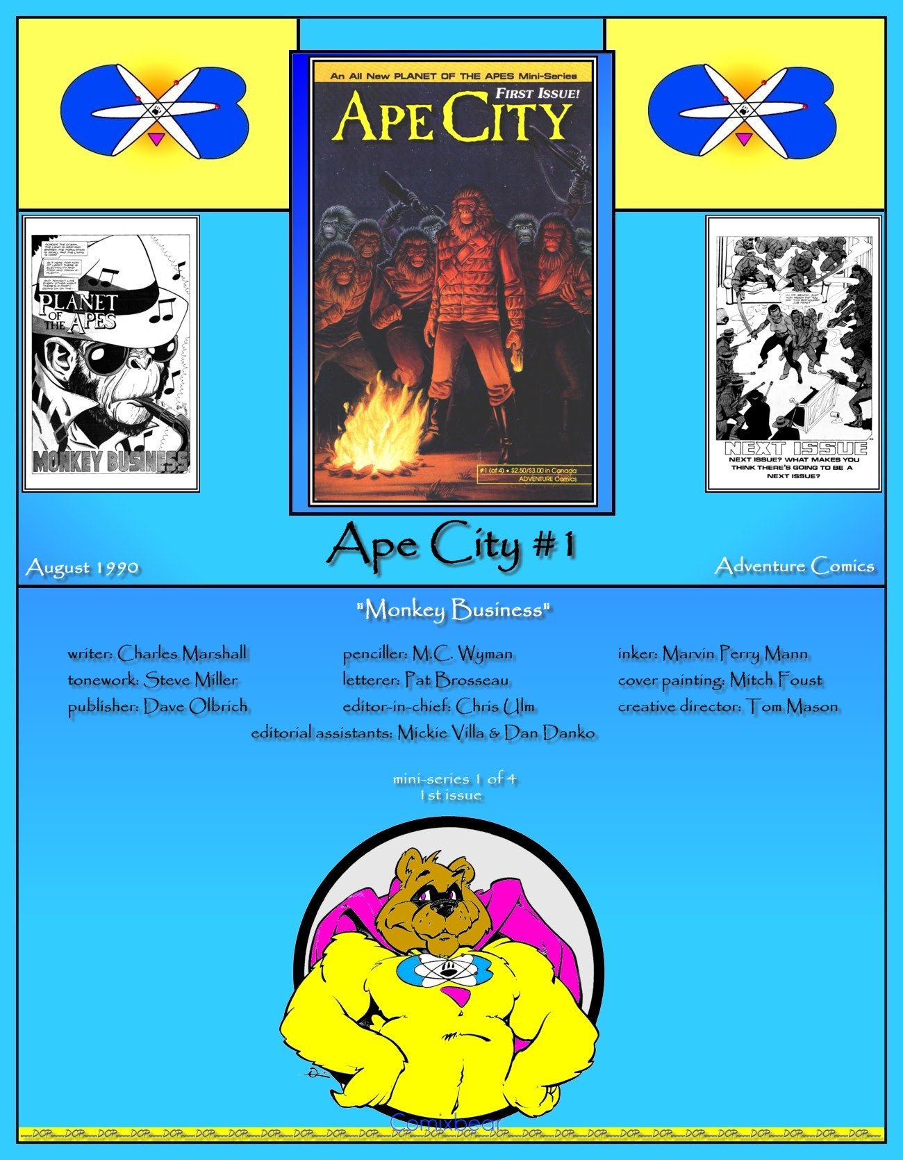 Read online Ape City comic -  Issue #1 - 37