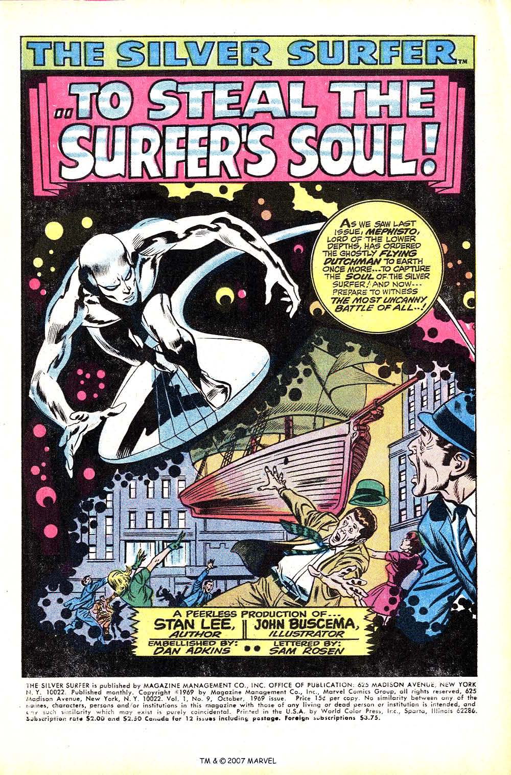 Read online Silver Surfer (1968) comic -  Issue #9 - 3