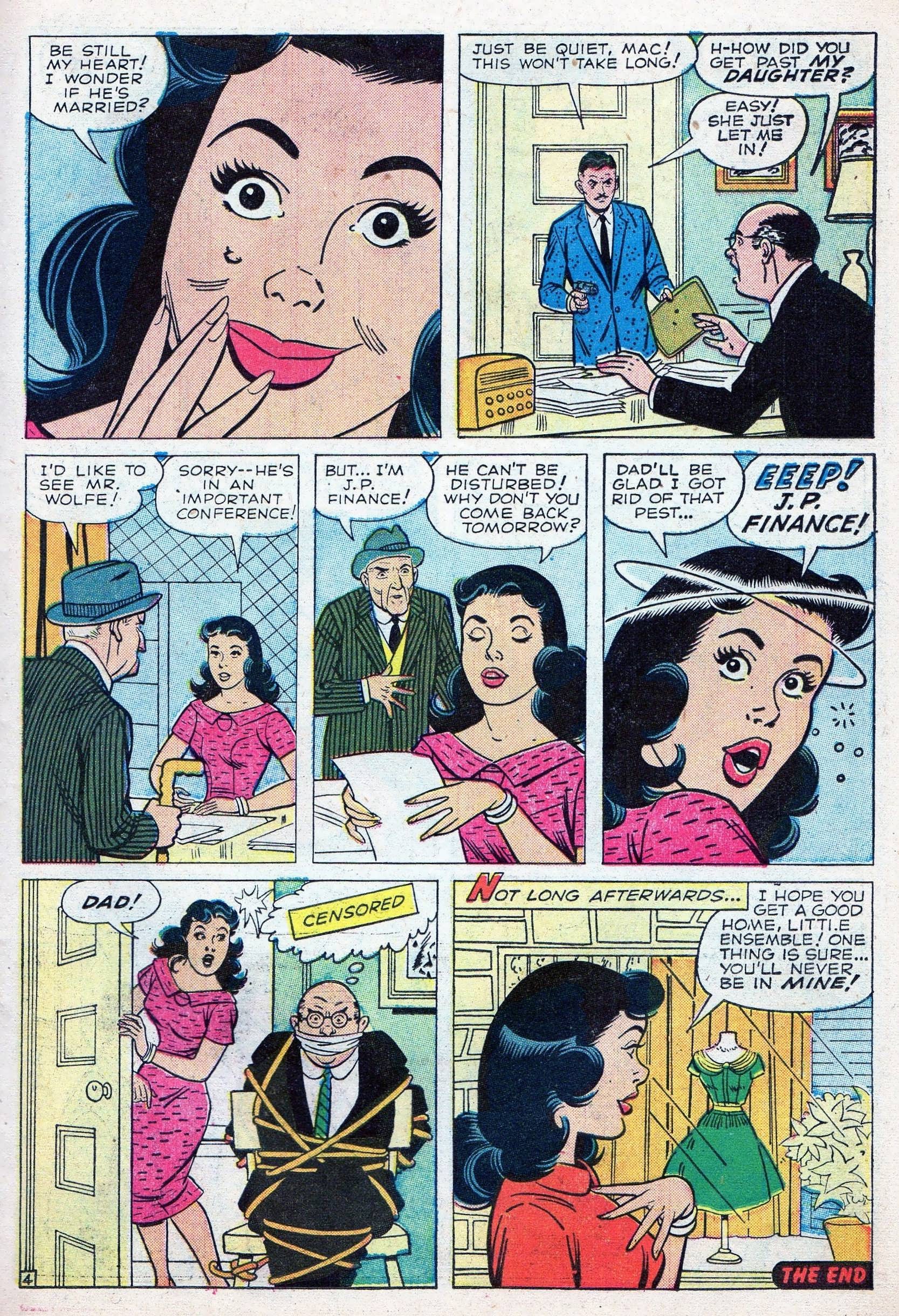 Read online Patsy and Hedy comic -  Issue #59 - 23
