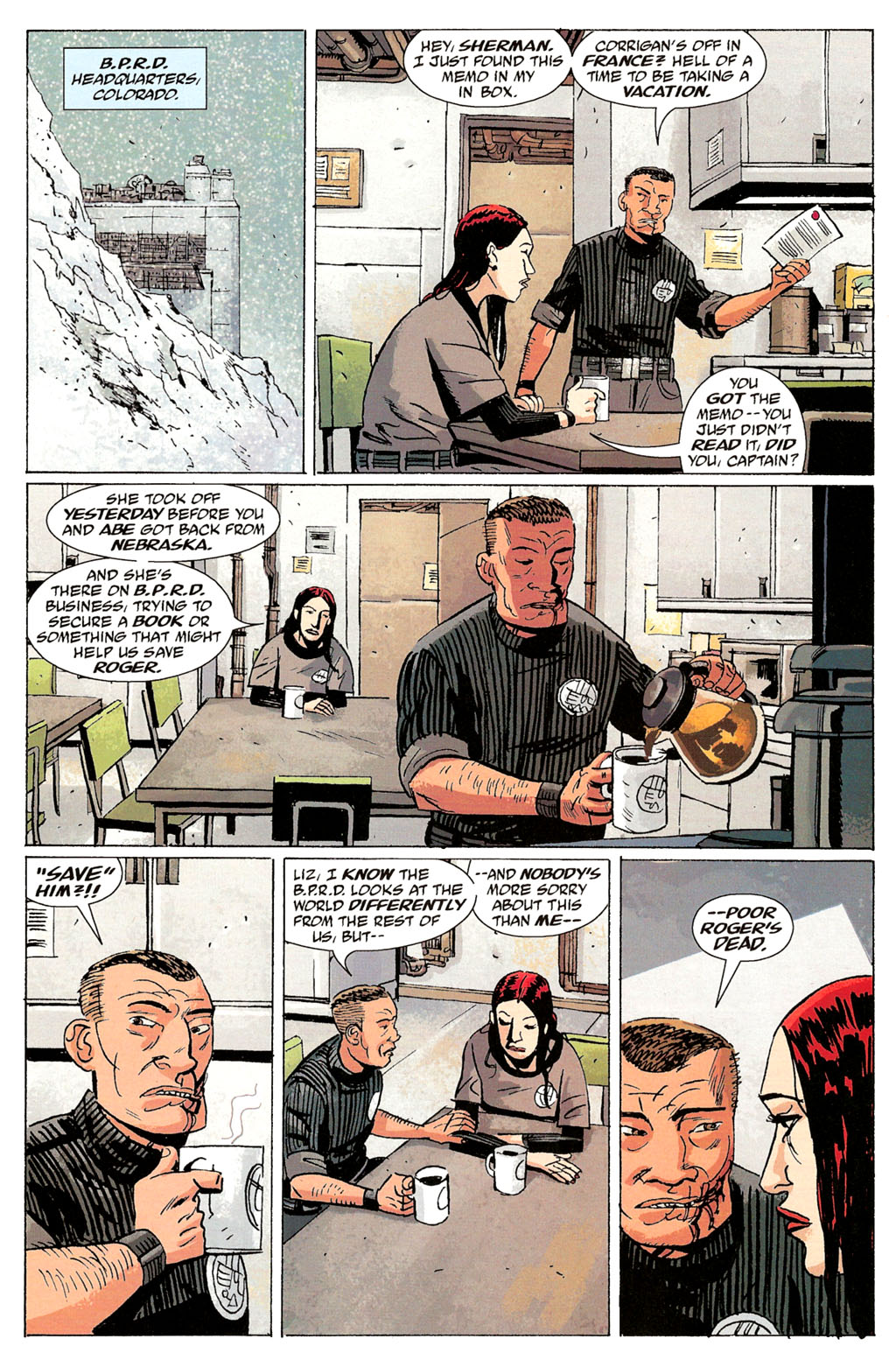 Read online B.P.R.D.: The Universal Machine comic -  Issue #1 - 11