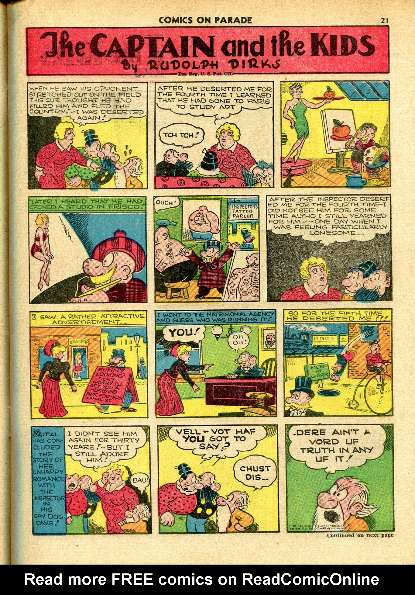 Read online Comics on Parade comic -  Issue #25 - 23