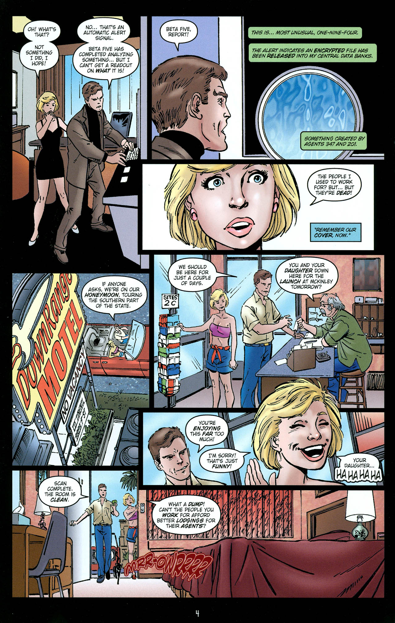 Read online Star Trek: Assignment: Earth comic -  Issue #4 - 5
