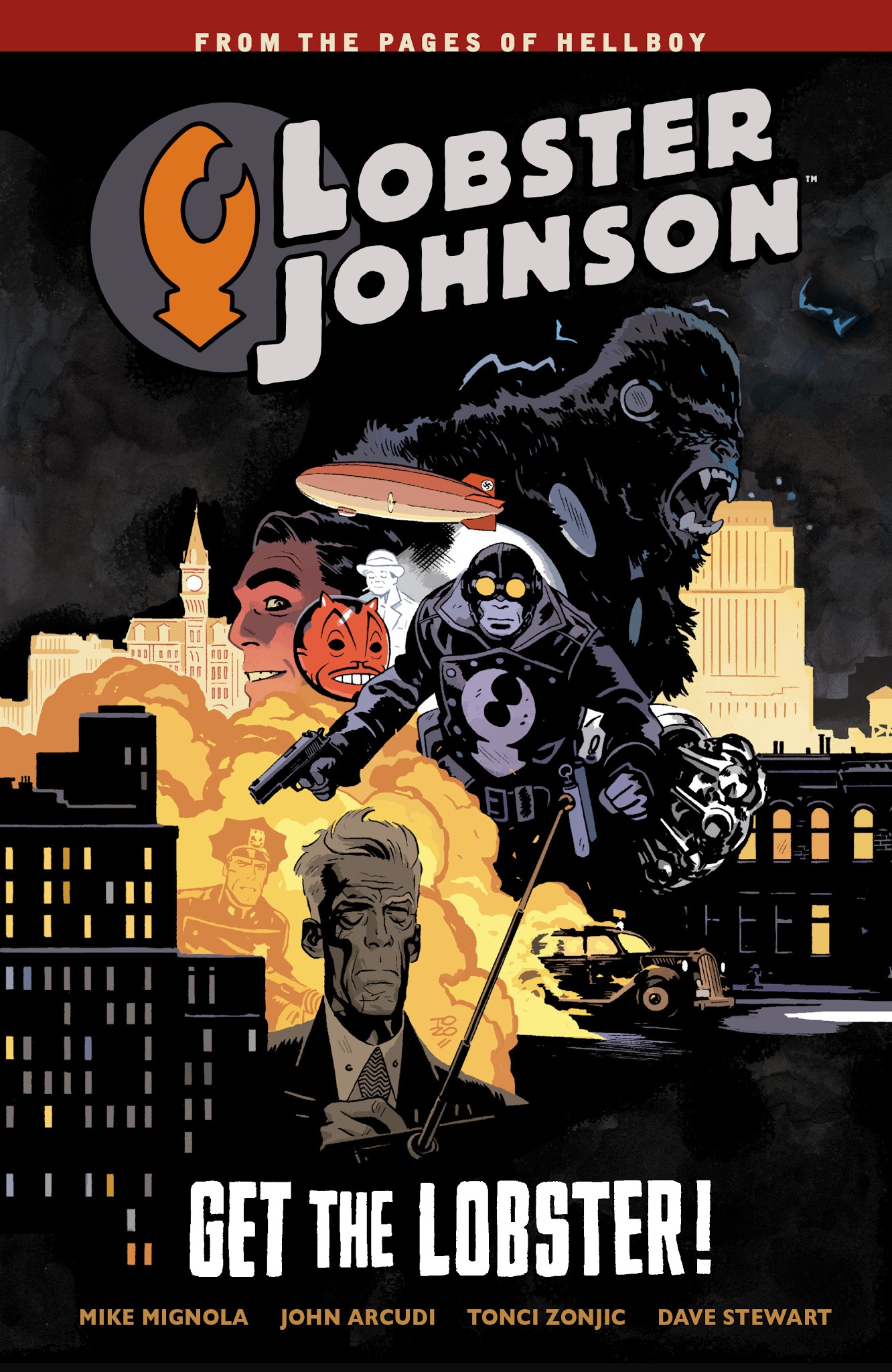 Read online Lobster Johnson: Get the Lobster comic -  Issue # TPB - 1