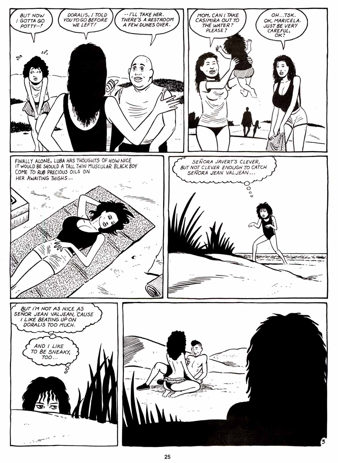 Read online Love and Rockets (1982) comic -  Issue #8 - 27