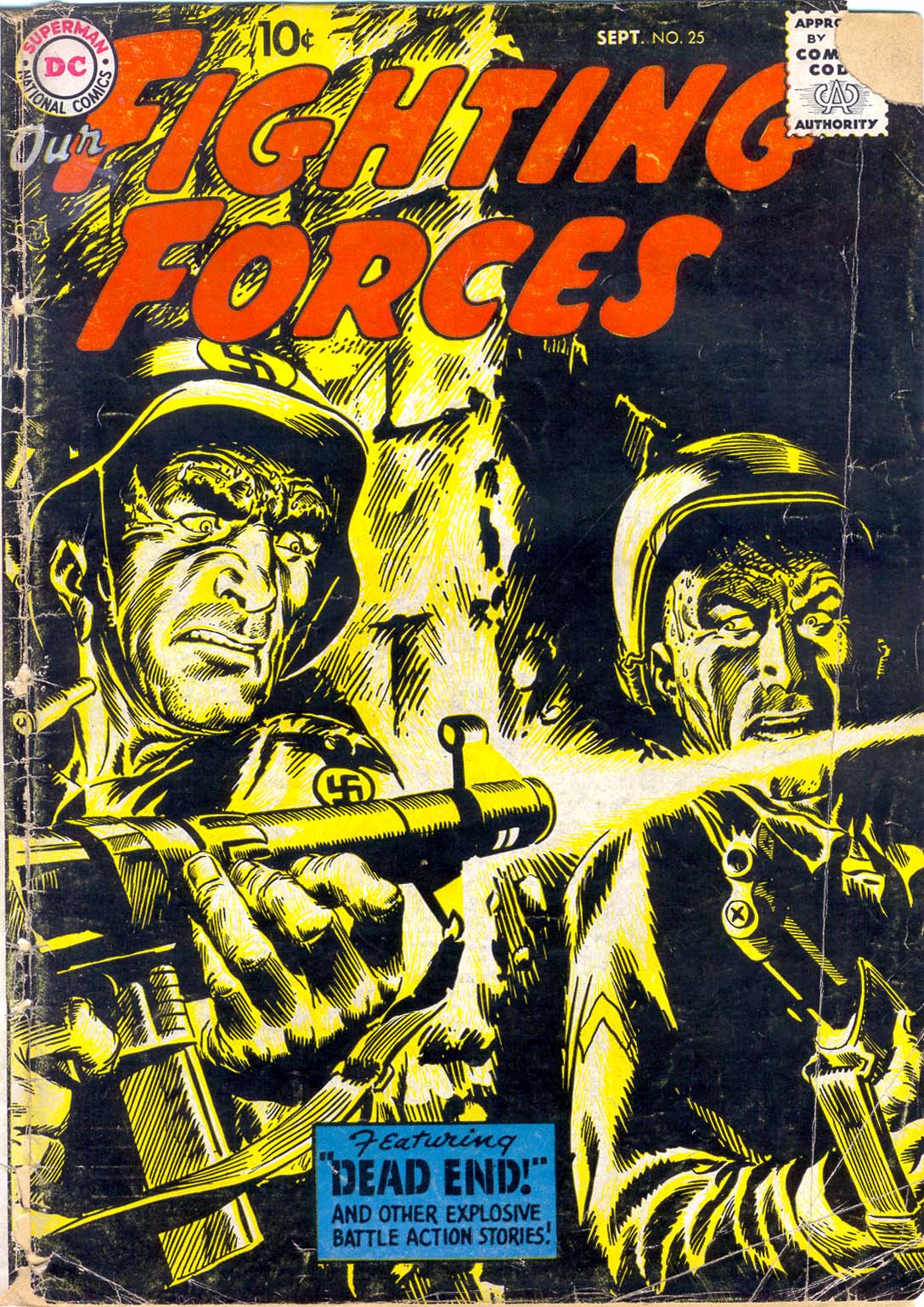 Read online Our Fighting Forces comic -  Issue #25 - 1