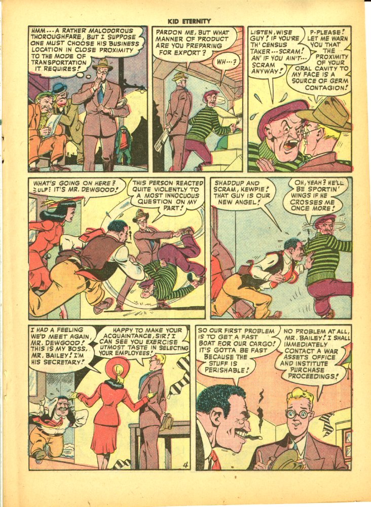 Read online Kid Eternity (1946) comic -  Issue #9 - 29