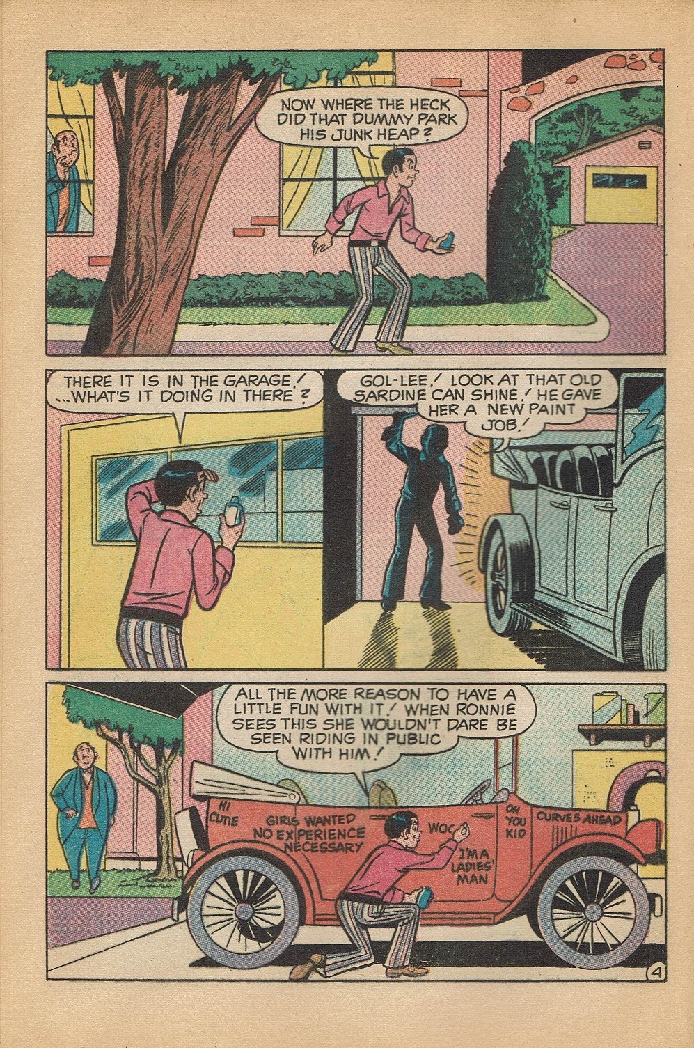 Read online Reggie and Me (1966) comic -  Issue #43 - 16
