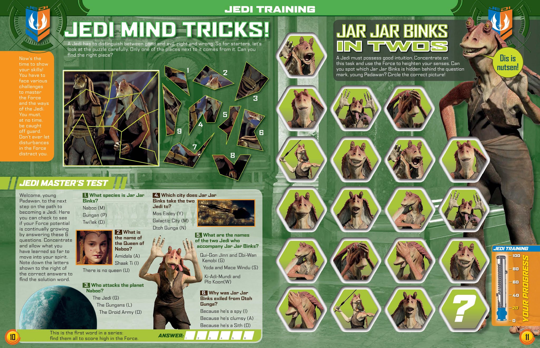 Read online Star Wars Jedi Master Magazine comic -  Issue #1 - 9