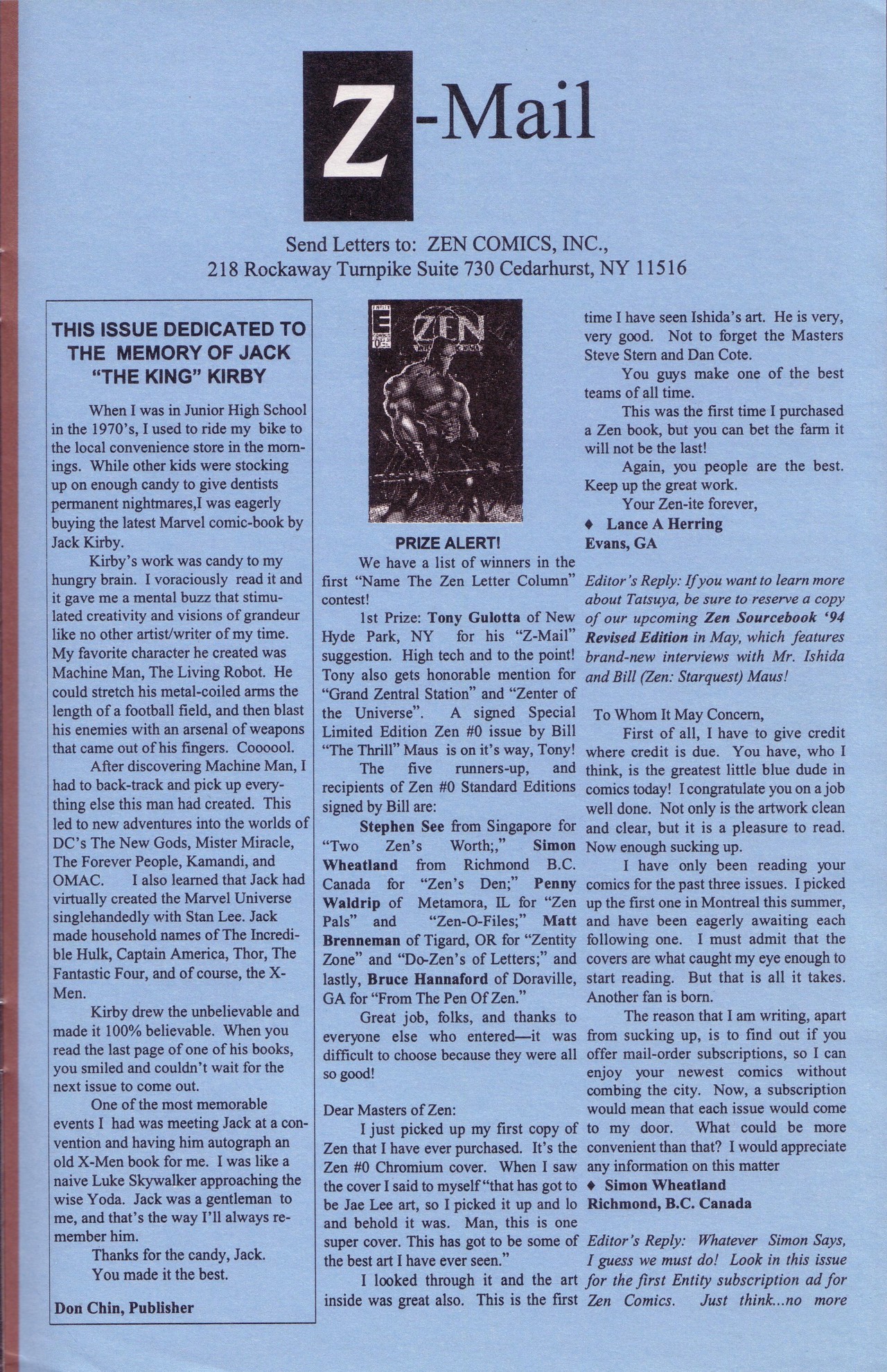 Read online Zen Intergalactic Ninja Color comic -  Issue #1 - 28