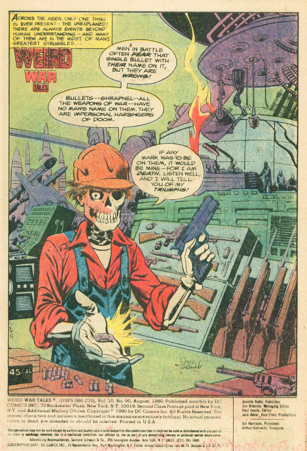 Read online Weird War Tales (1971) comic -  Issue #90 - 3