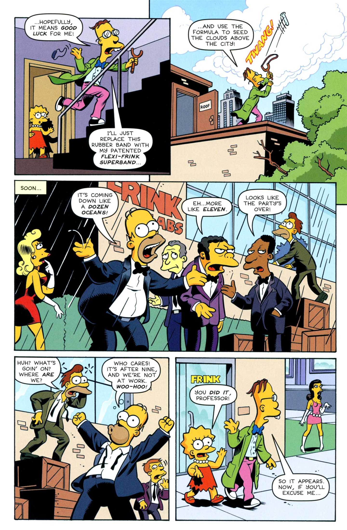 Read online Simpsons One-Shot Wonders: Professor Frink comic -  Issue # Full - 12