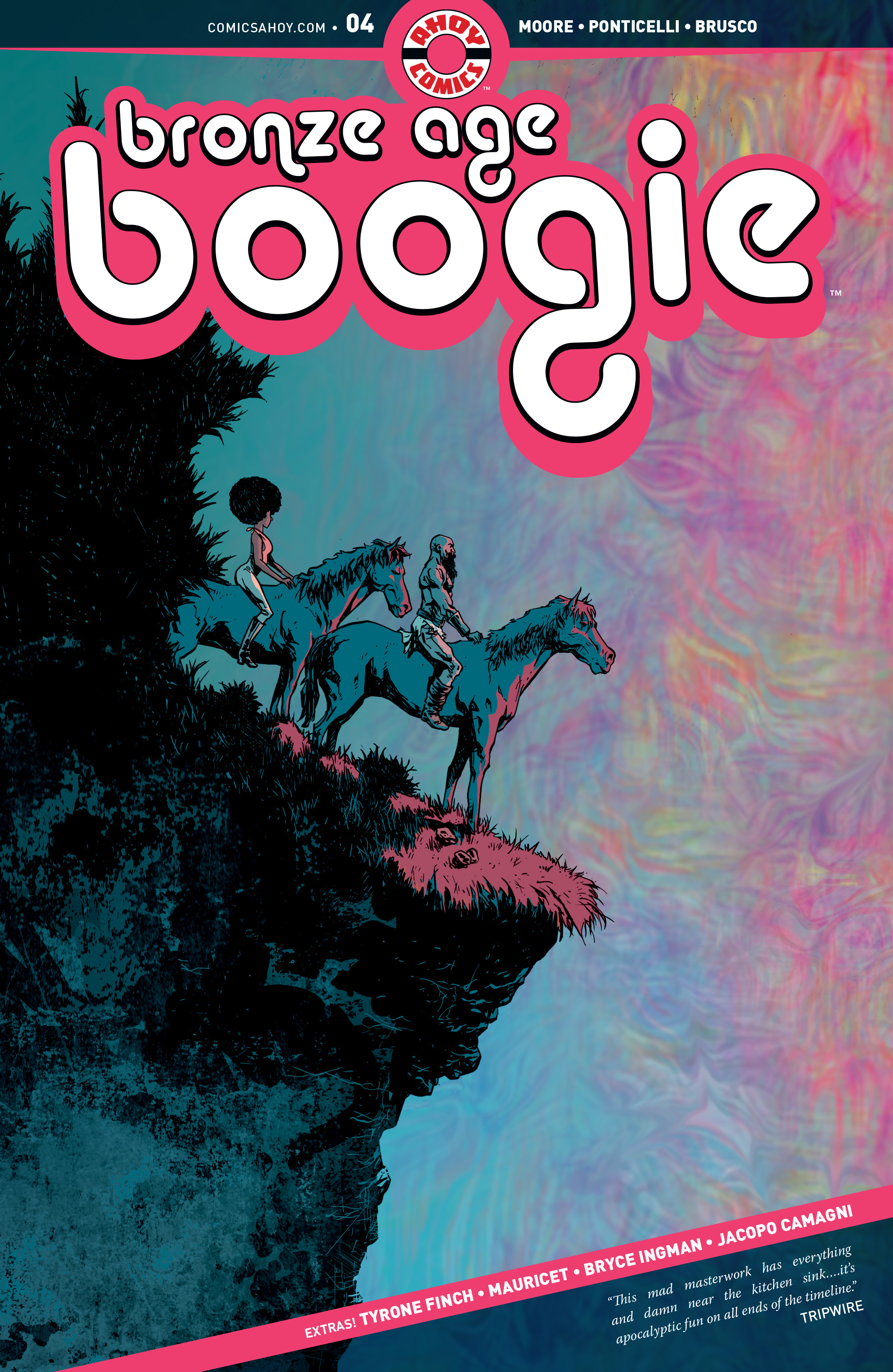 Read online Bronze Age Boogie comic -  Issue #4 - 1