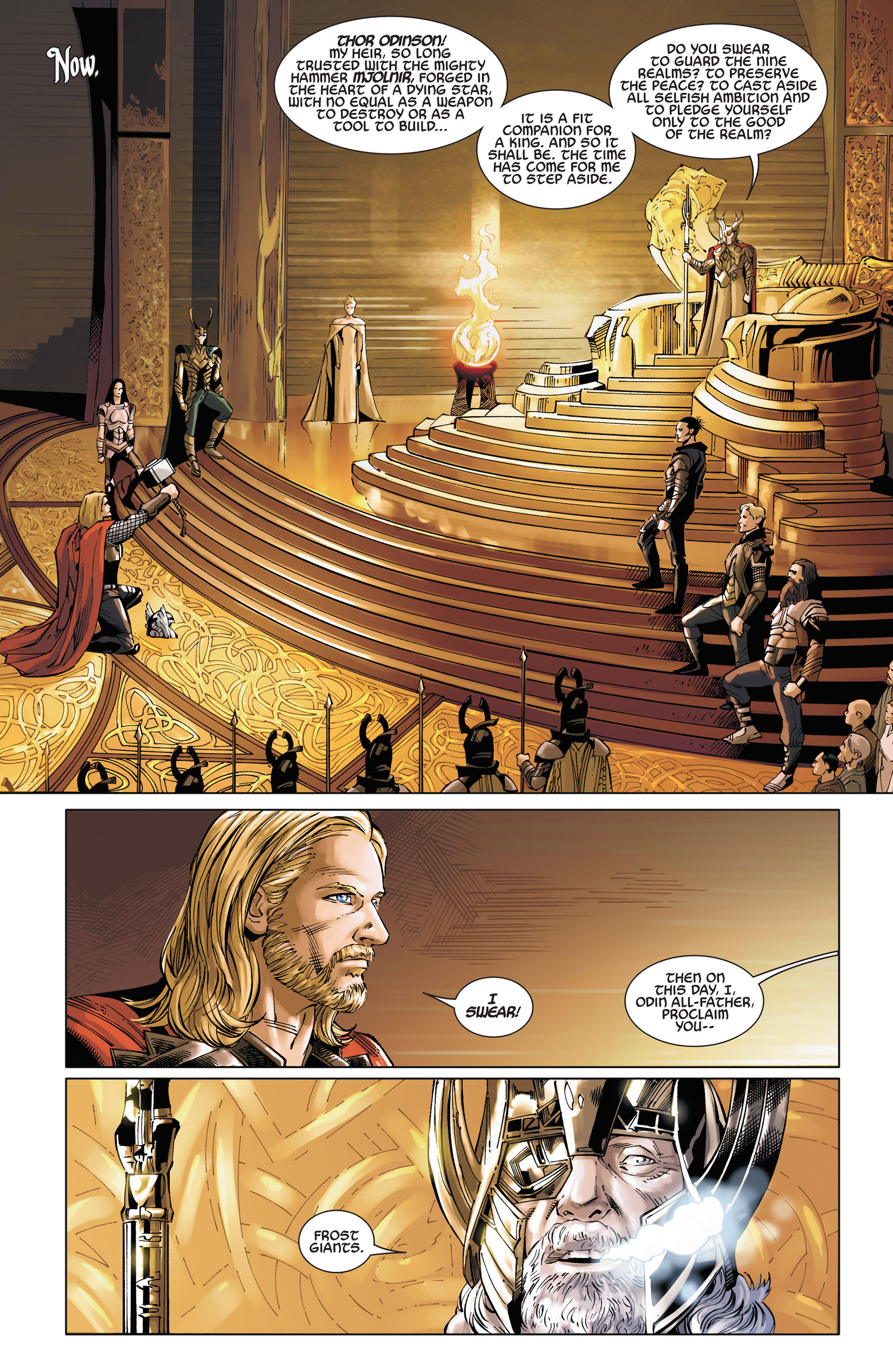 Read online Marvel's Thor Adaptation comic -  Issue #1 - 4