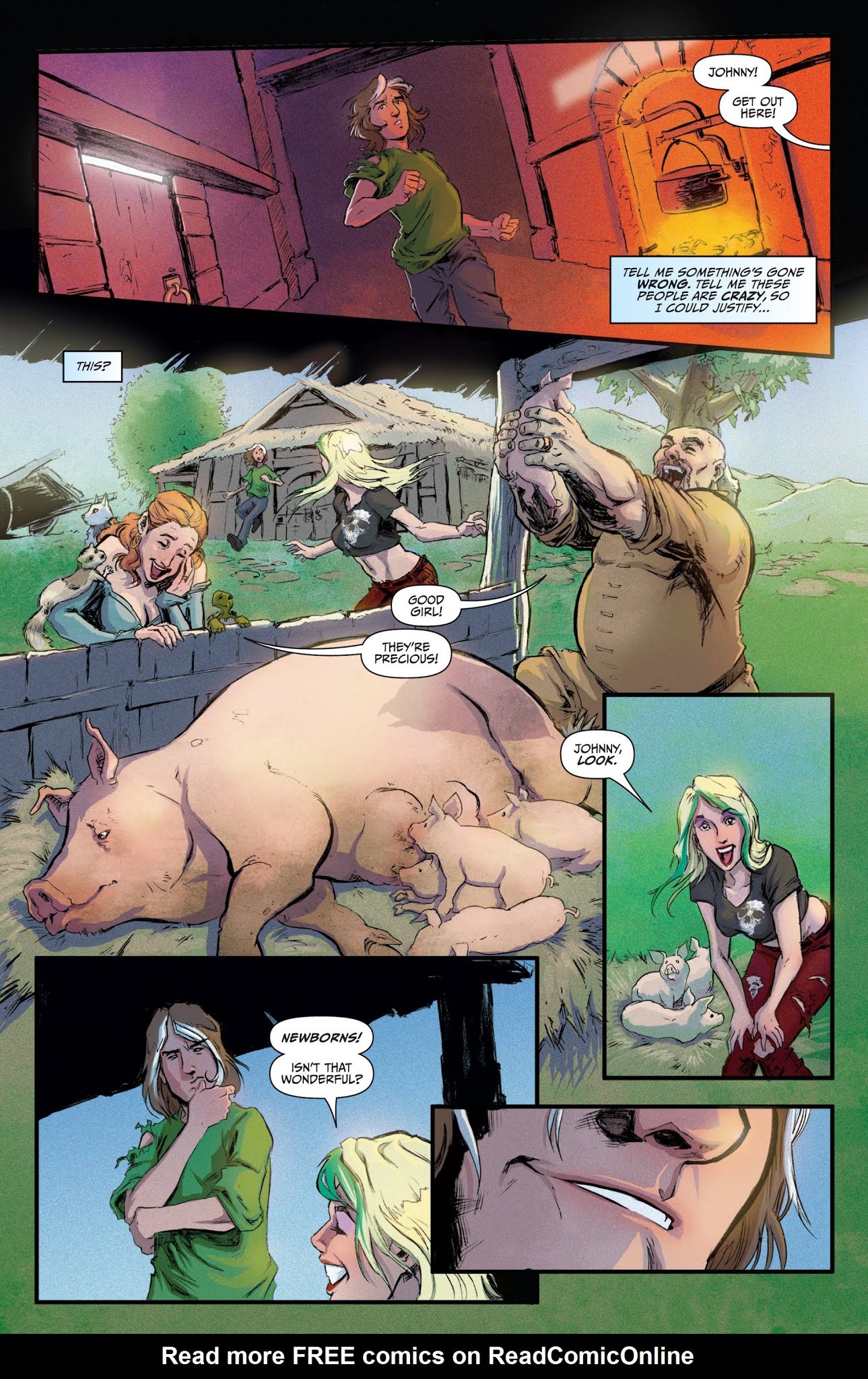 Read online Grimm Fairy Tales presents Wonderland: Through the Looking Glass comic -  Issue #4 - 10