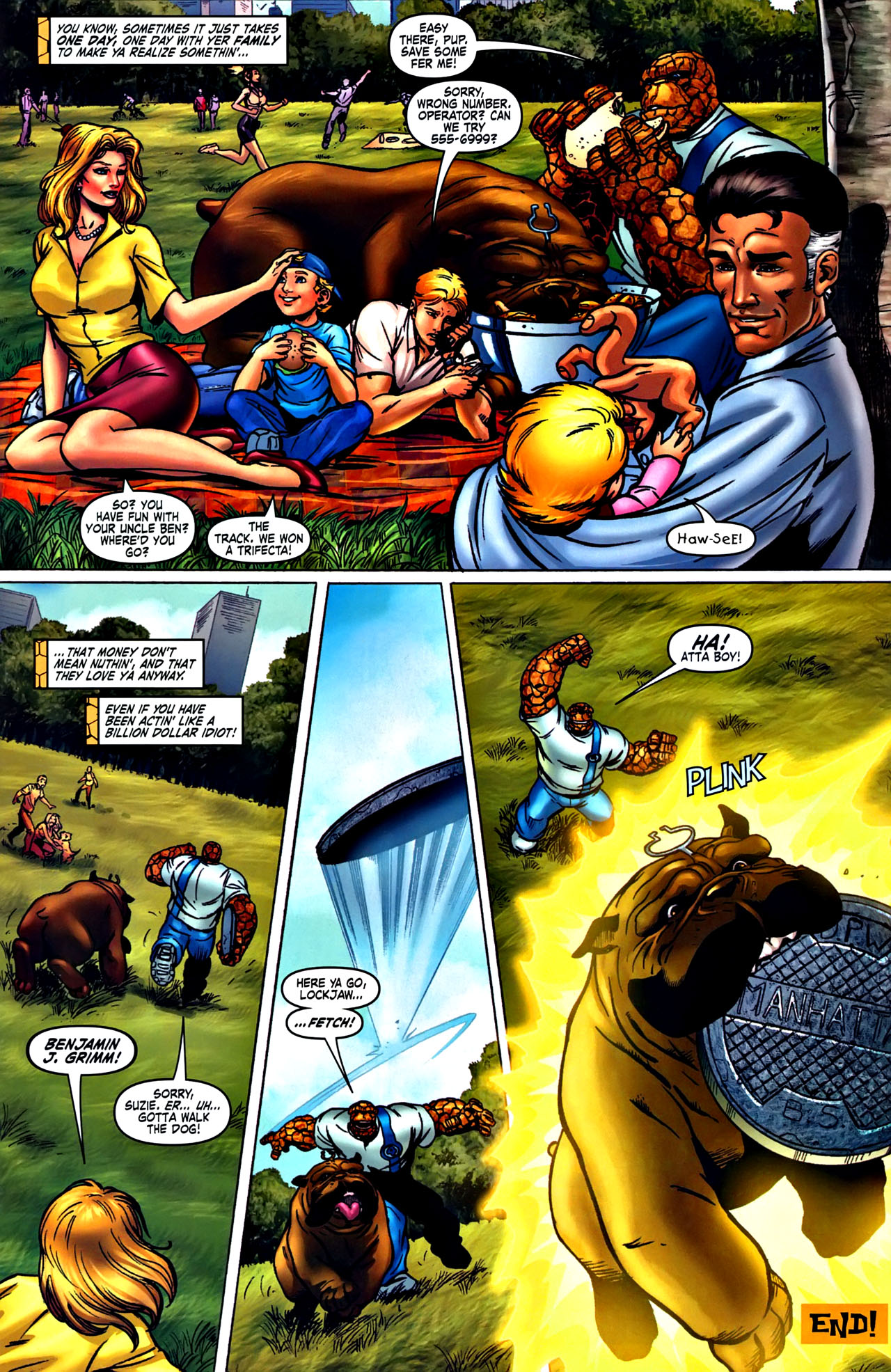 Read online The Thing (2006) comic -  Issue #4 - 23