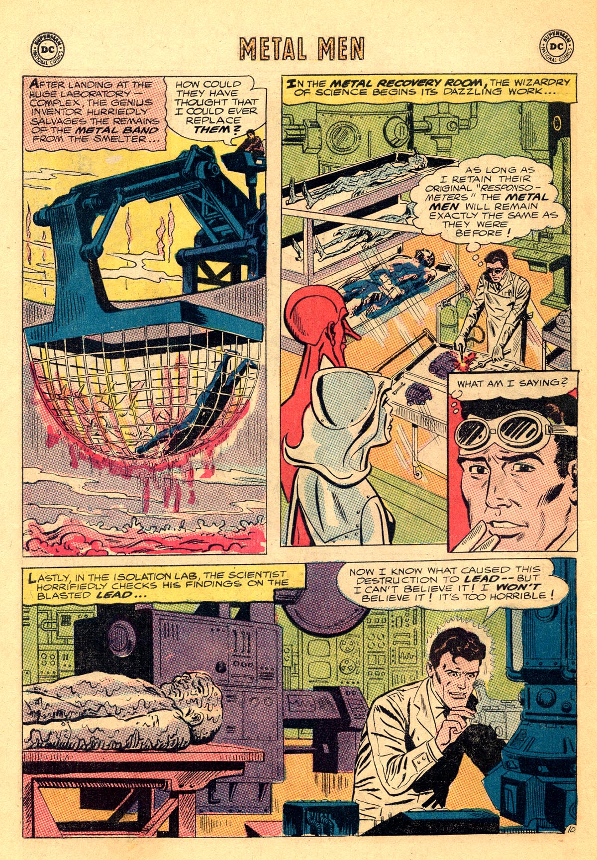 Read online Metal Men (1963) comic -  Issue #14 - 14