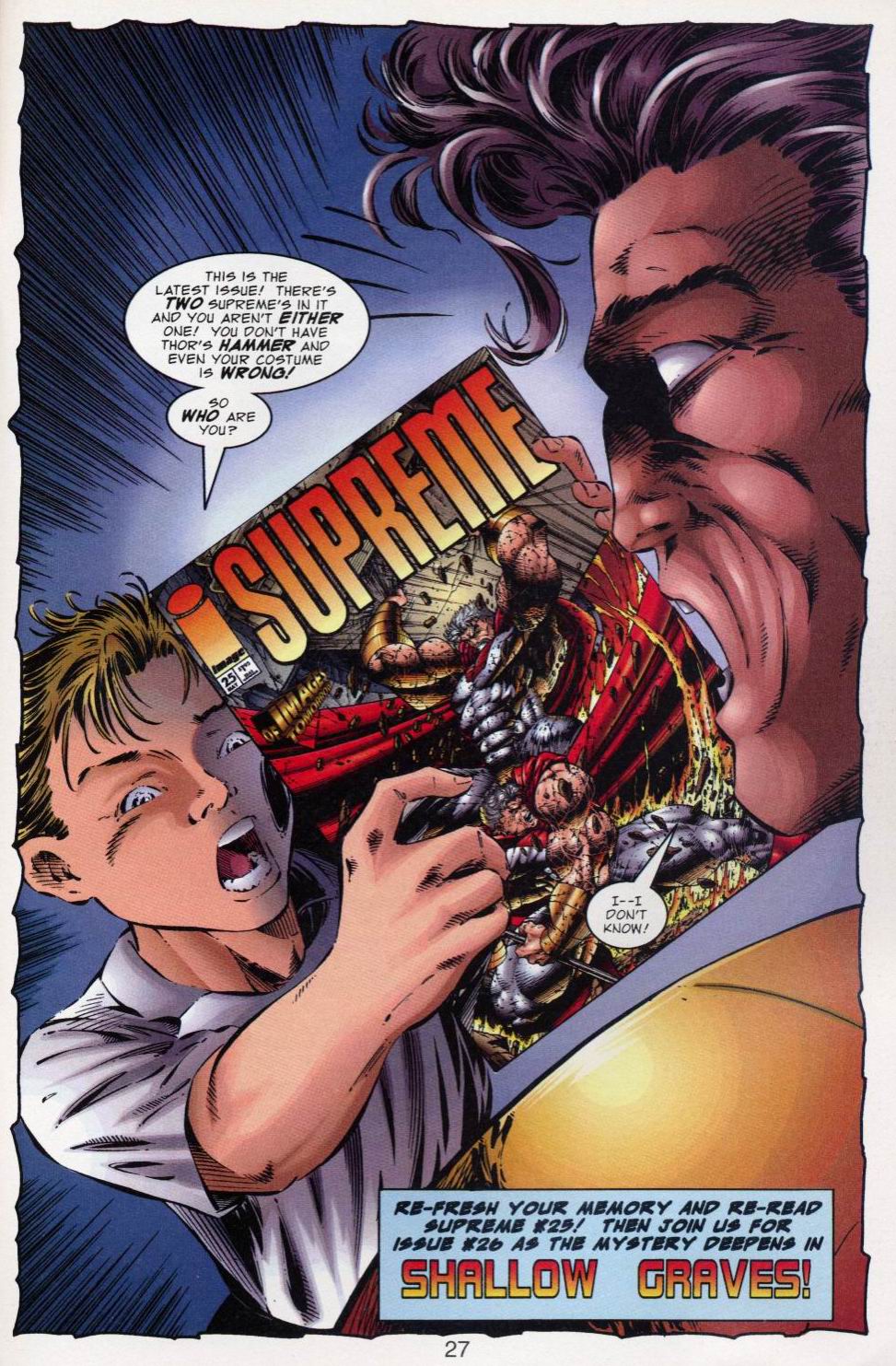 Read online Supreme (1992) comic -  Issue #24 - 28