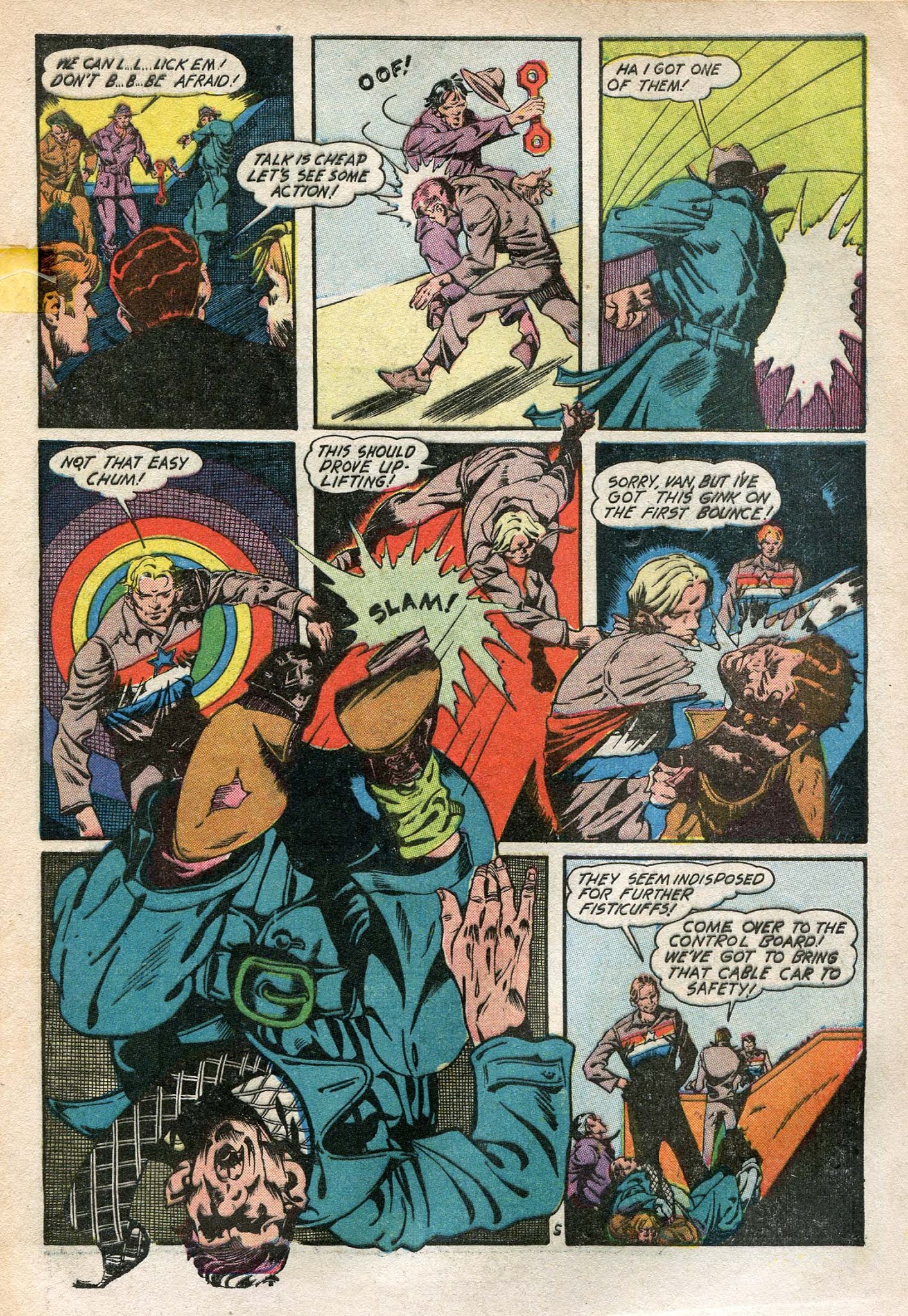 Read online Stars and Stripes Comics comic -  Issue #6 - 6