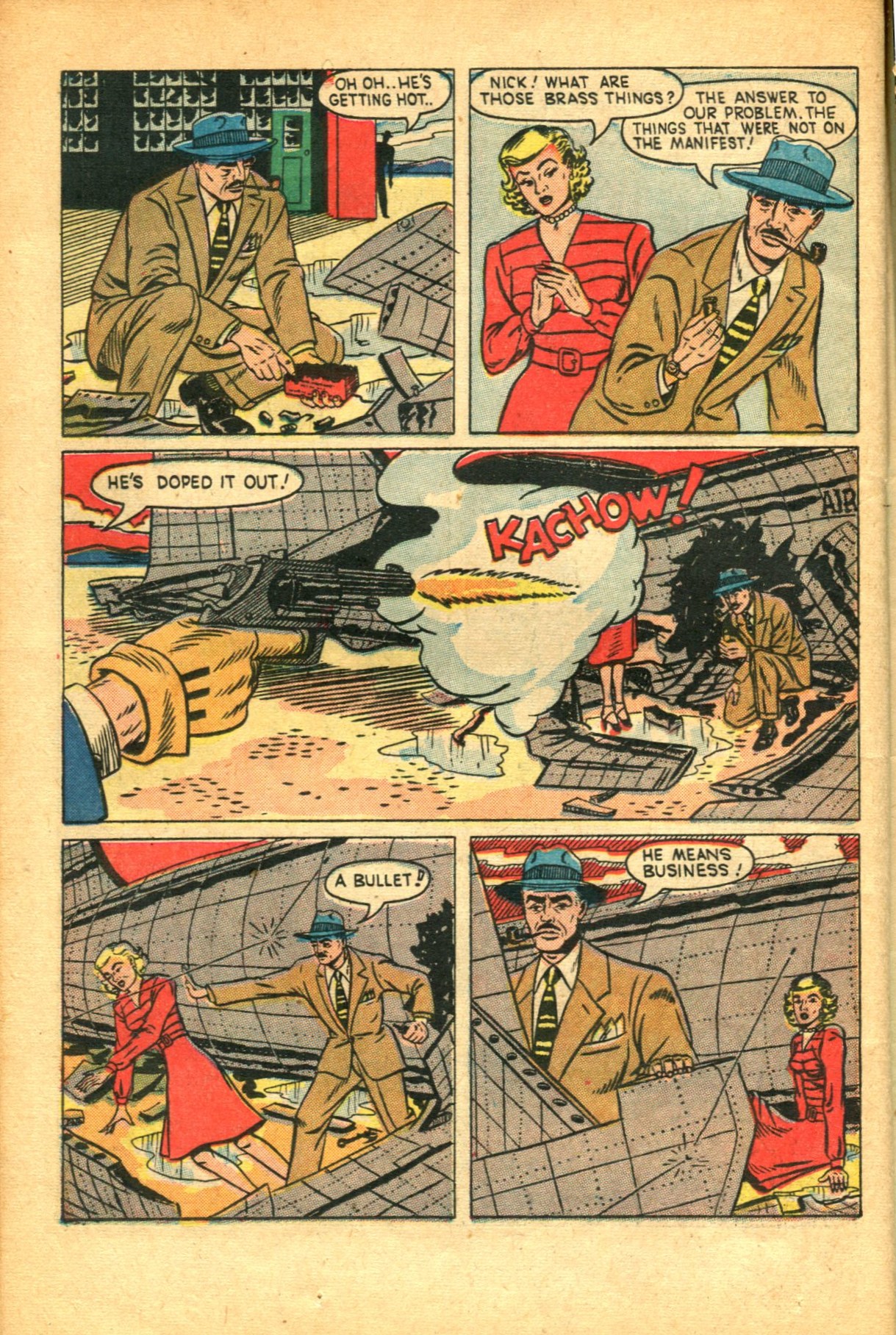 Read online Shadow Comics comic -  Issue #91 - 36