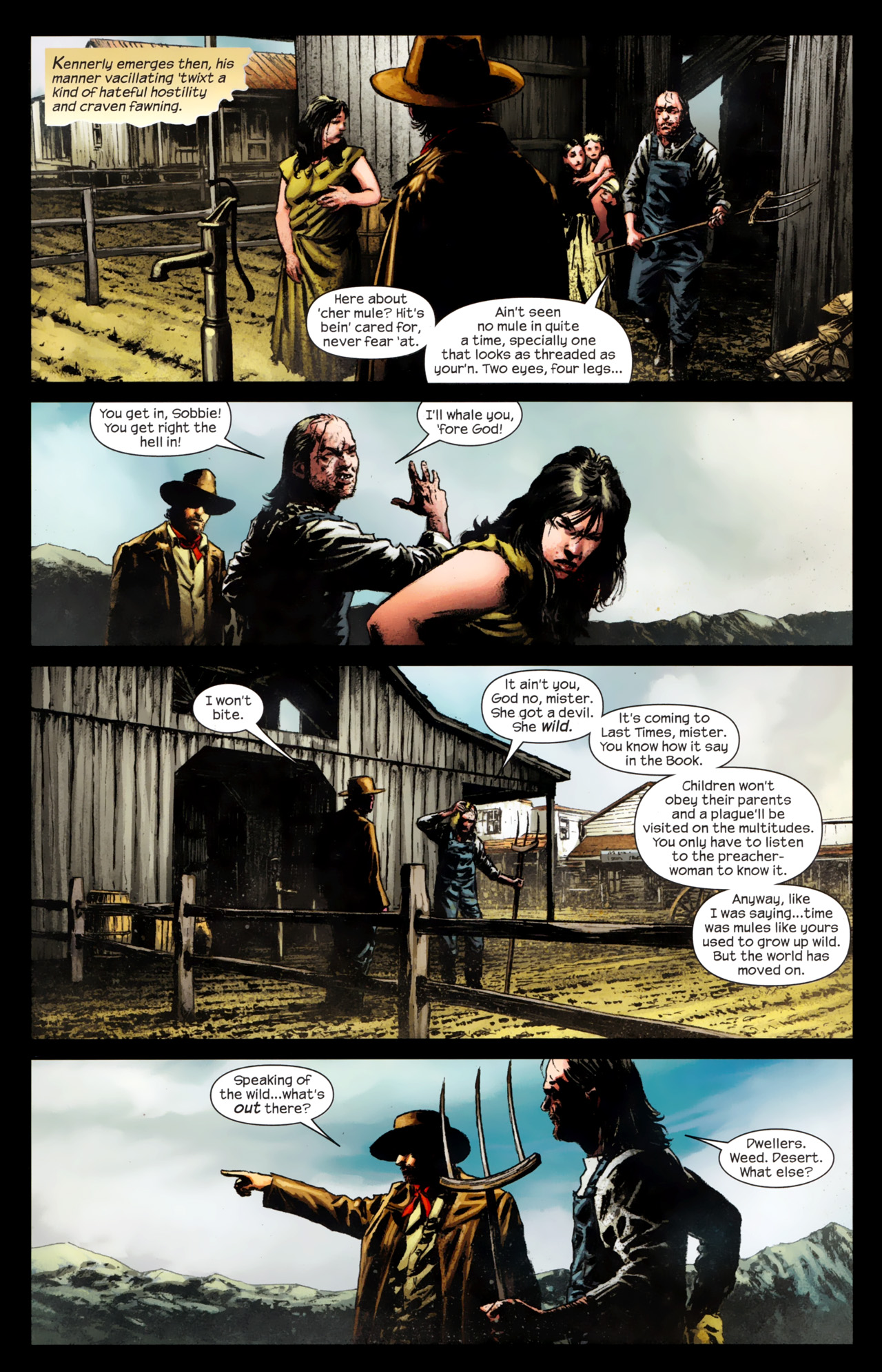 Read online Dark Tower: The Gunslinger - The Battle of Tull comic -  Issue #4 - 6