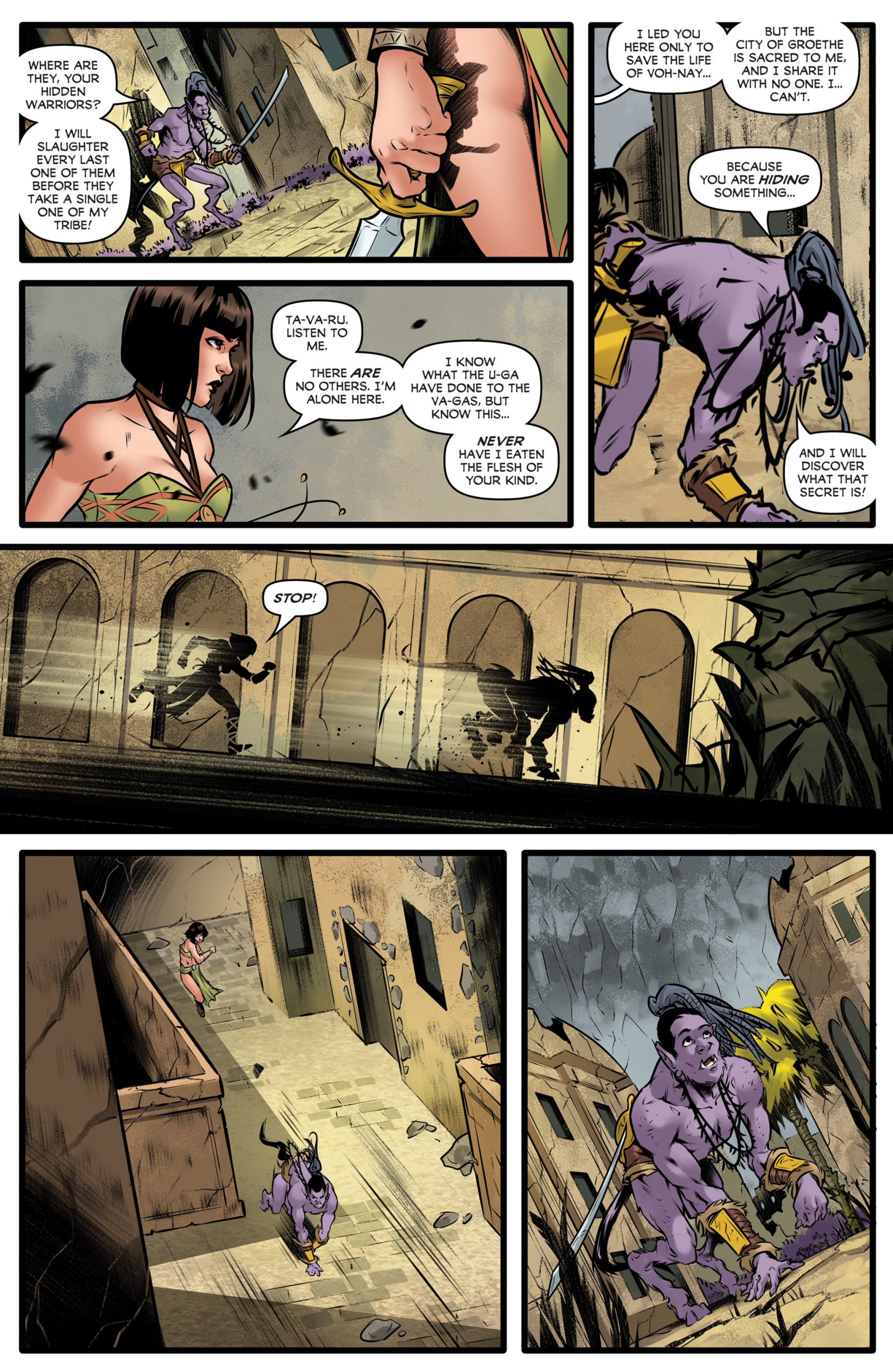 Read online Moon Maid Three Keys comic -  Issue #2 - 4